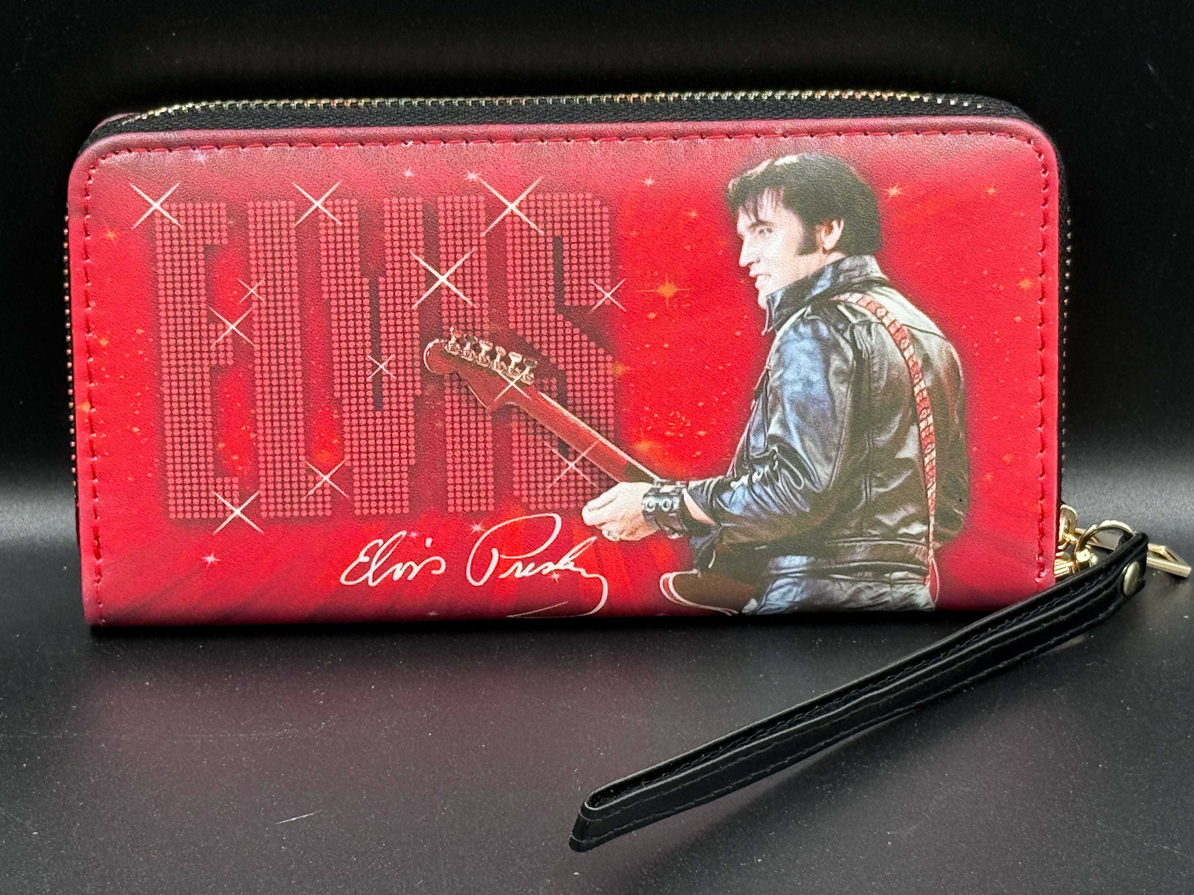 Elvis 68 Purse, Red, 19cm