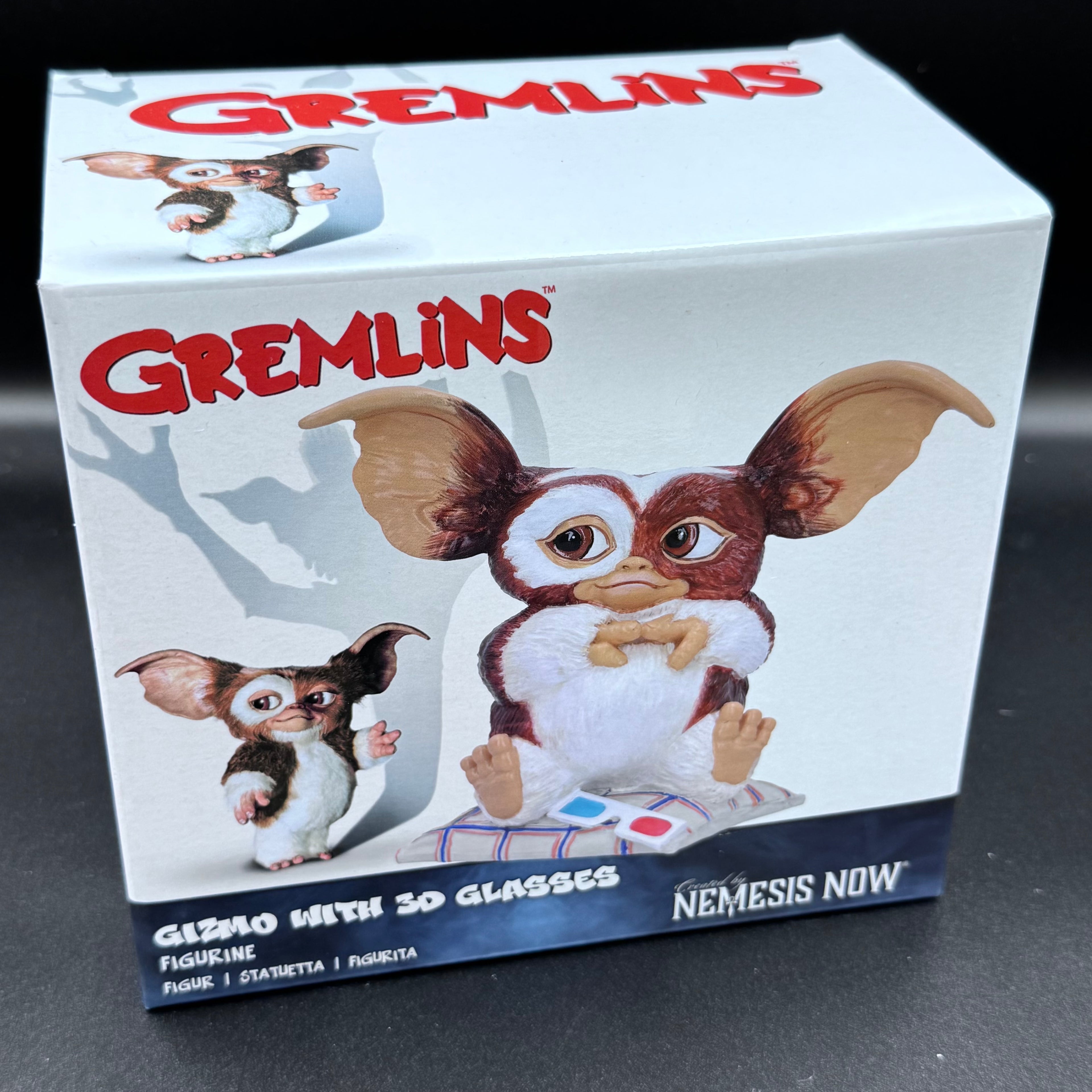 Gremlins Gizmo with 3D Glasses Figurine 14.5cm