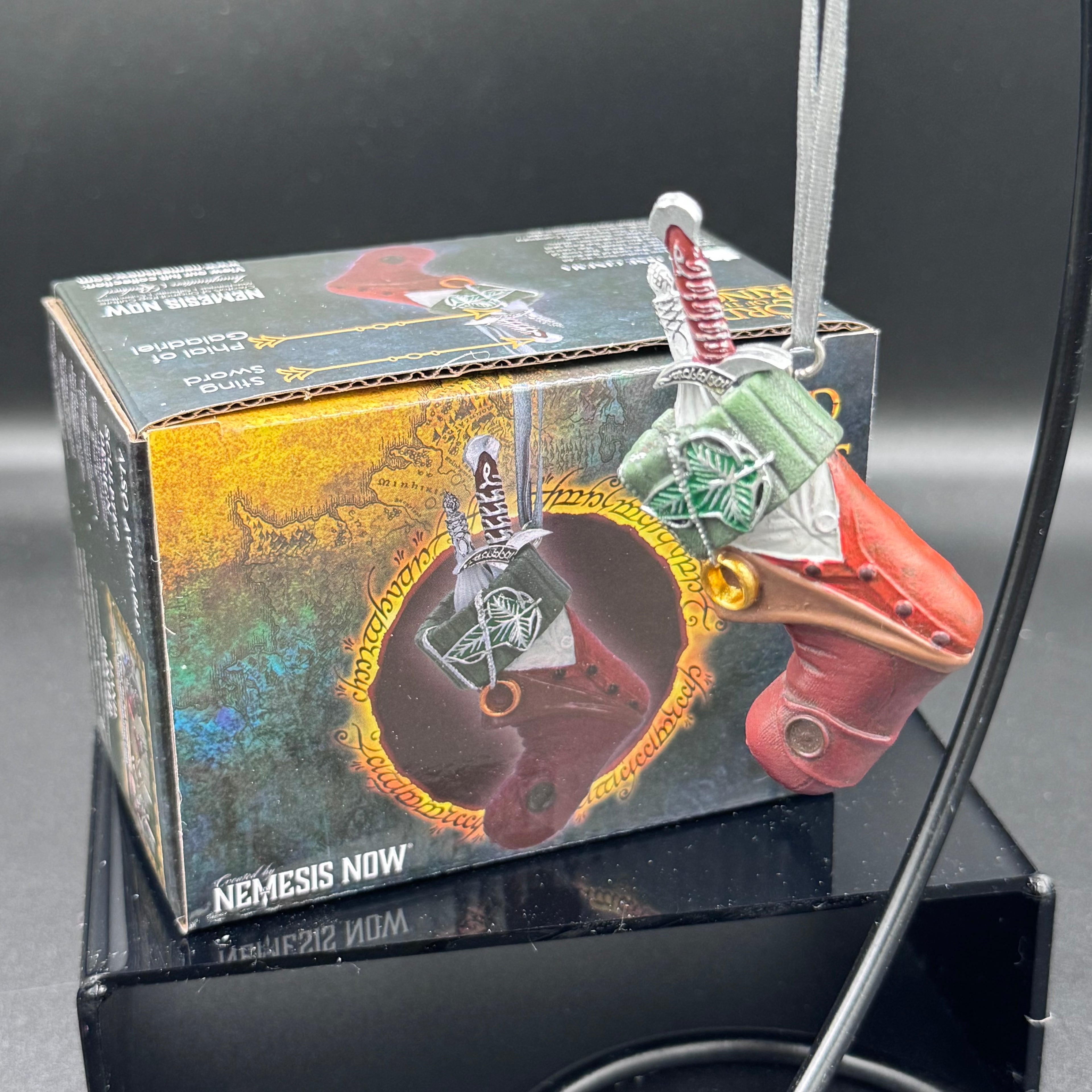 Lord of the Rings Collectible Frodo Stocking Hanging Ornament 8.6cm