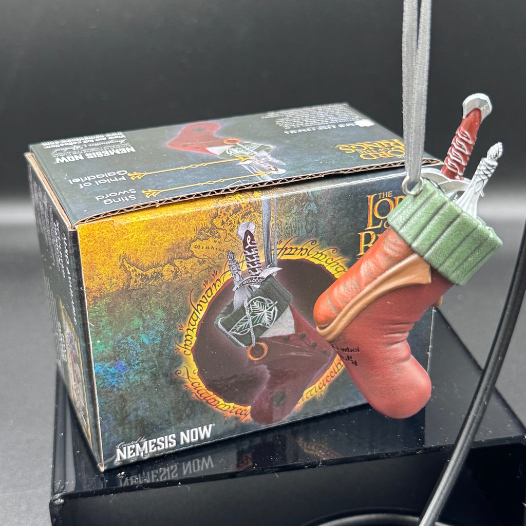 Lord of the Rings Collectible Frodo Stocking Hanging Ornament 8.6cm