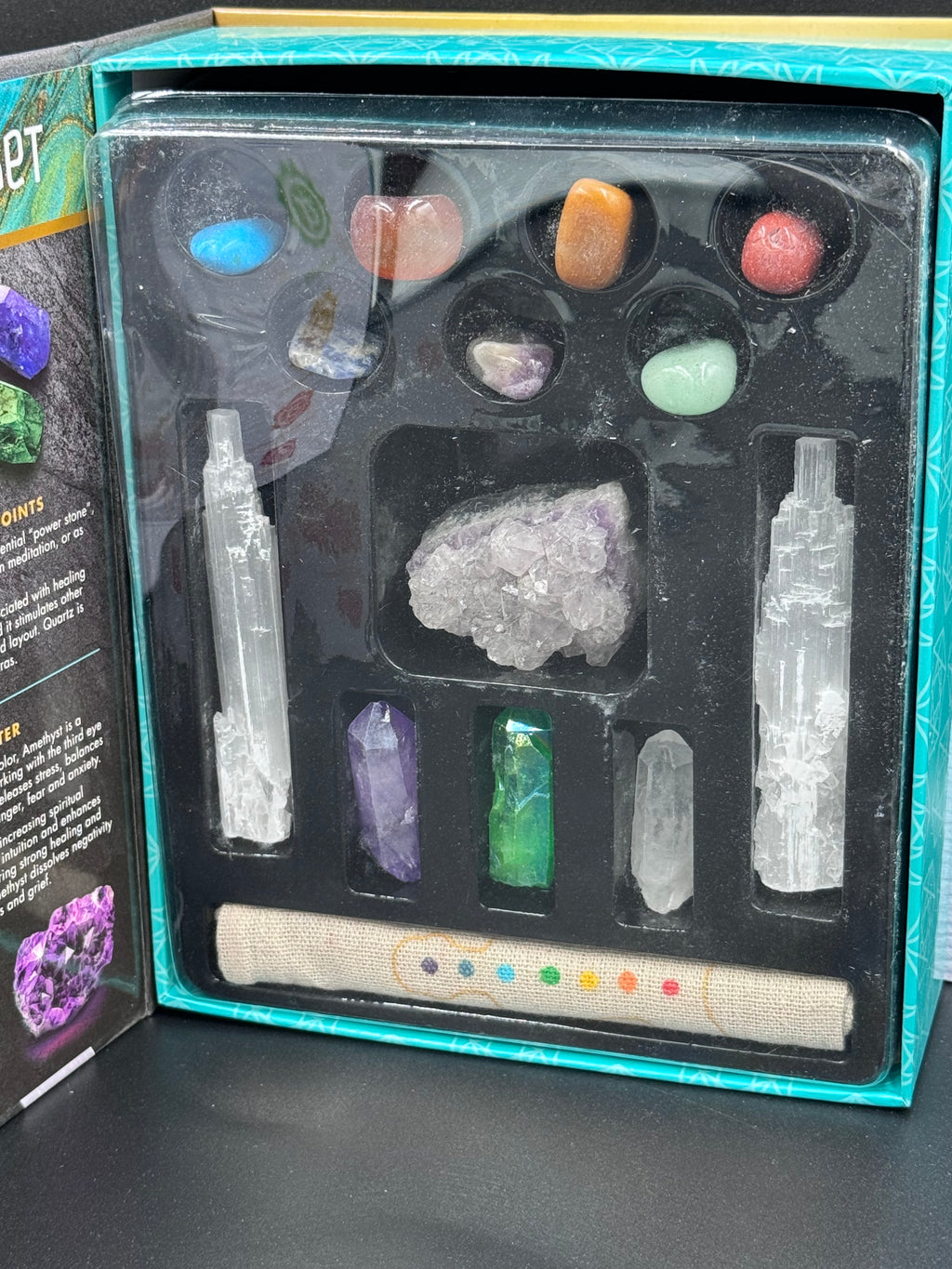Deluxe Meditation Stone Set Power of Stone Divine Energy Stone Collection boxed
