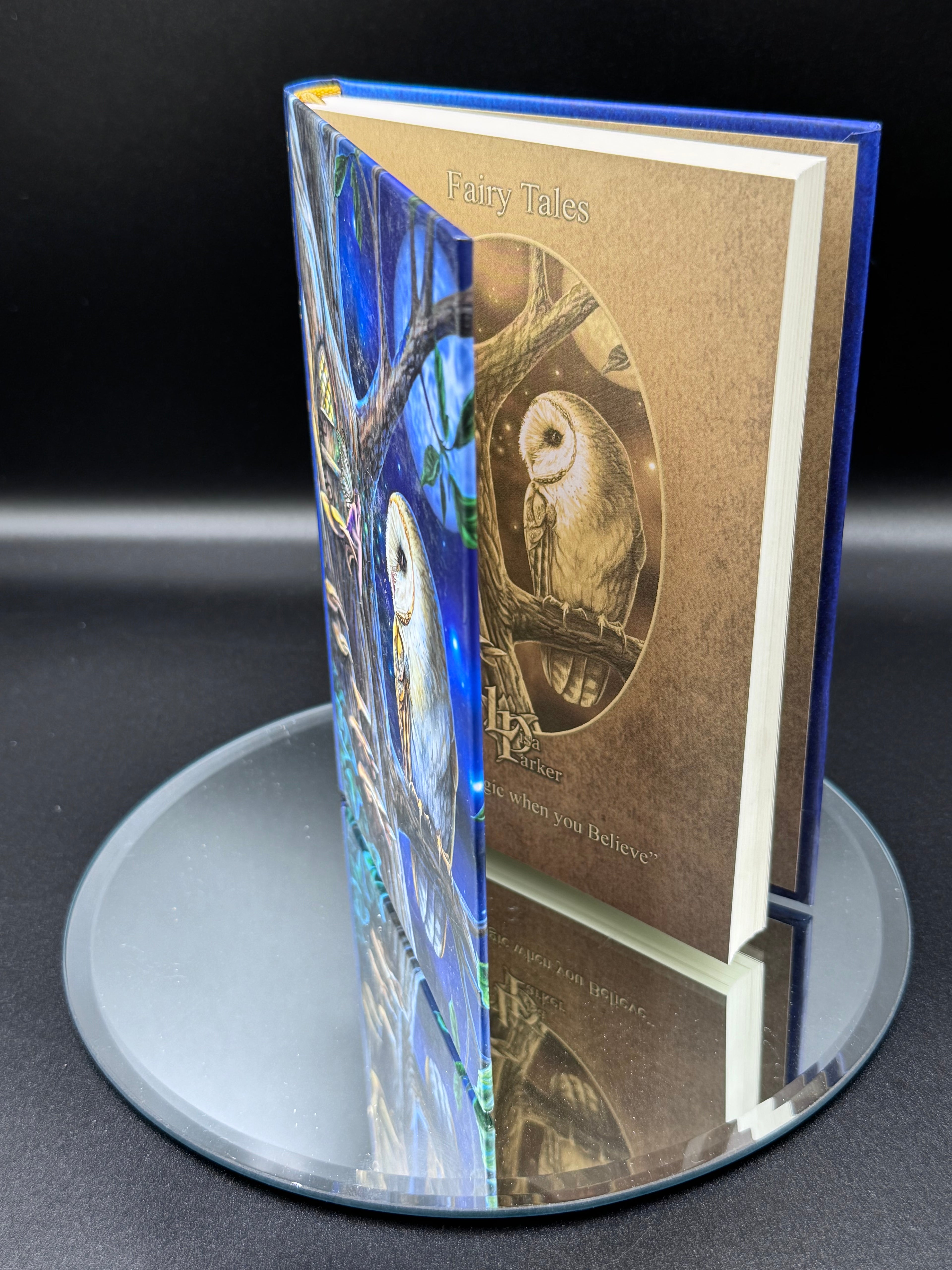 Lisa Parker Fairy Tales Owl And Fairy Journal Book Note Pad (17cm)