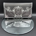 Malpuss Embossed Purse 18.5cm