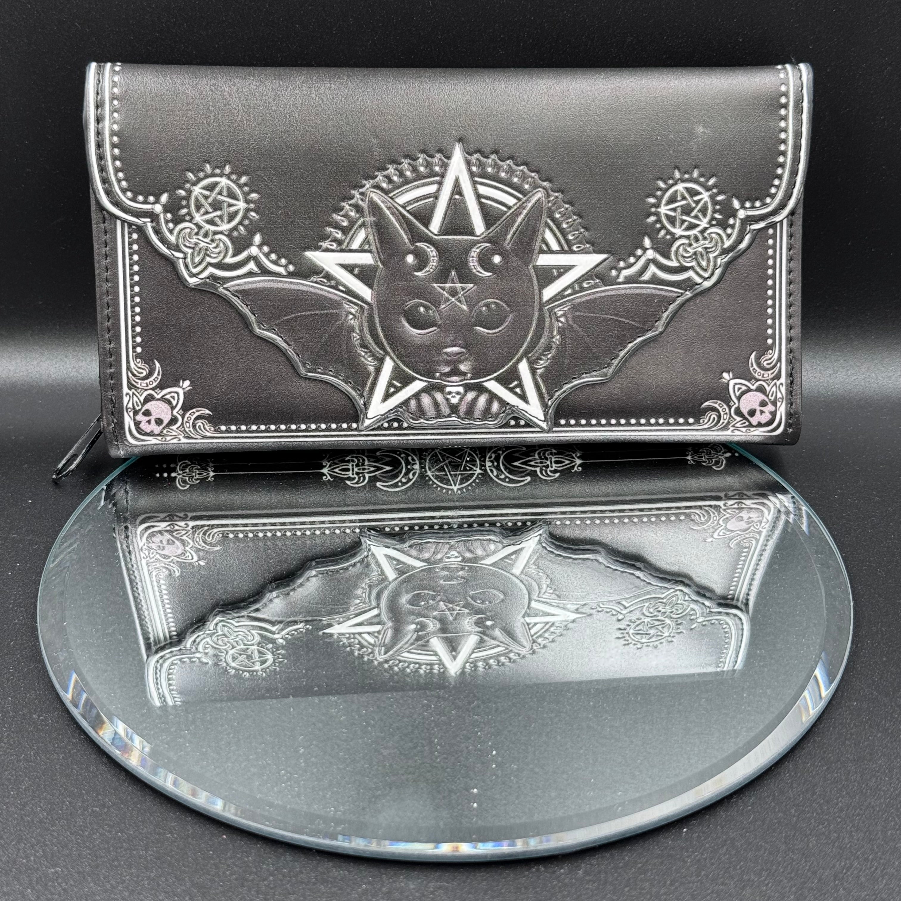 Malpuss Embossed Purse 18.5cm