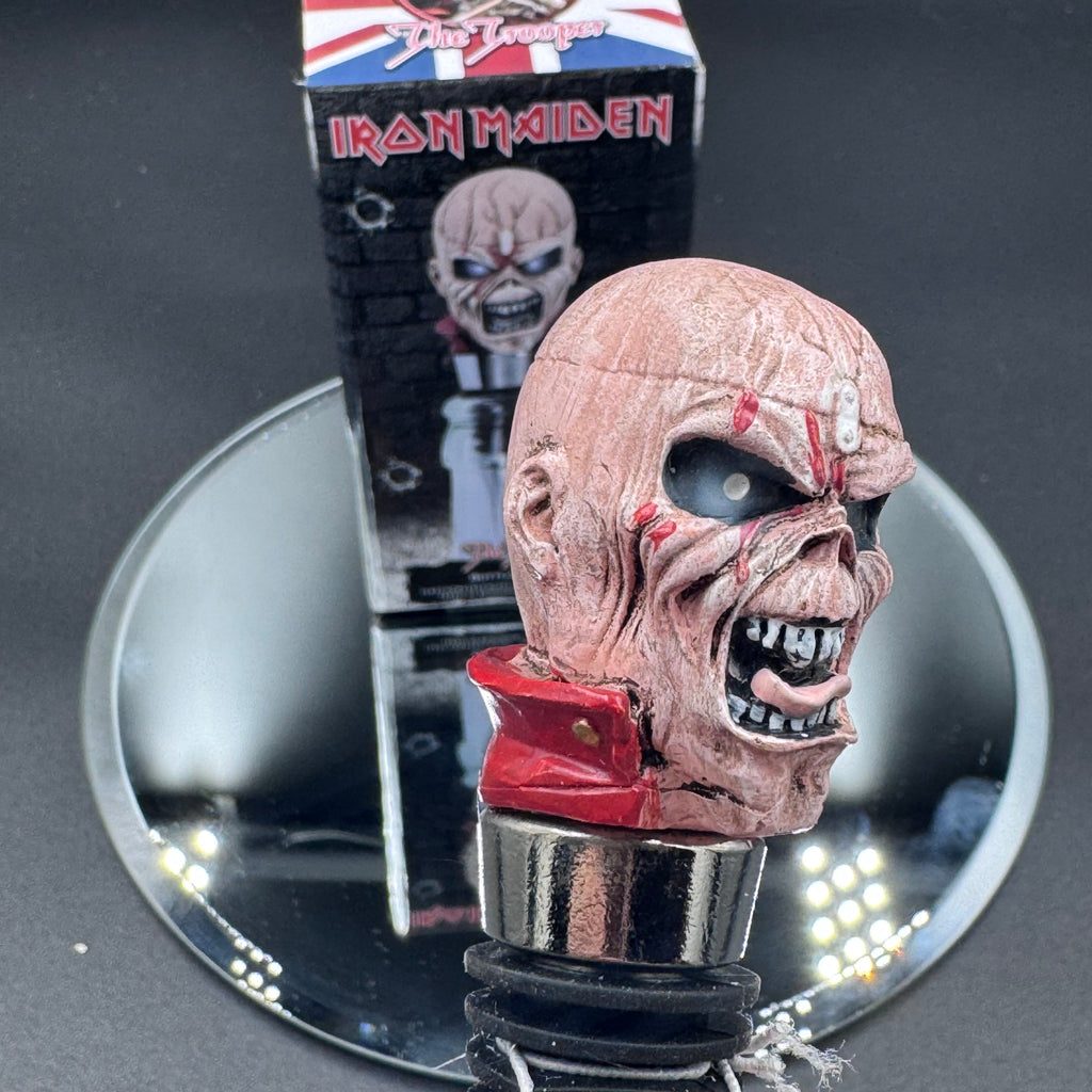 Officially Licensed Iron Maiden Eddie The Trooper Bottle Stopper 10cm