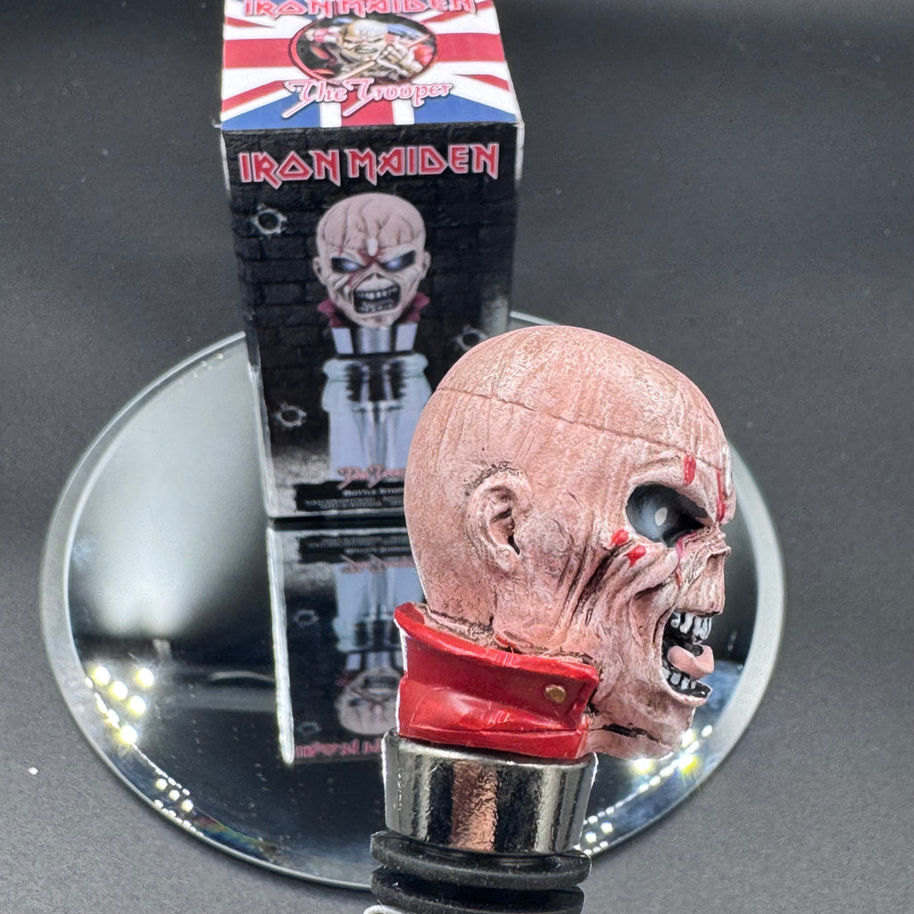 Officially Licensed Iron Maiden Eddie The Trooper Bottle Stopper 10cm