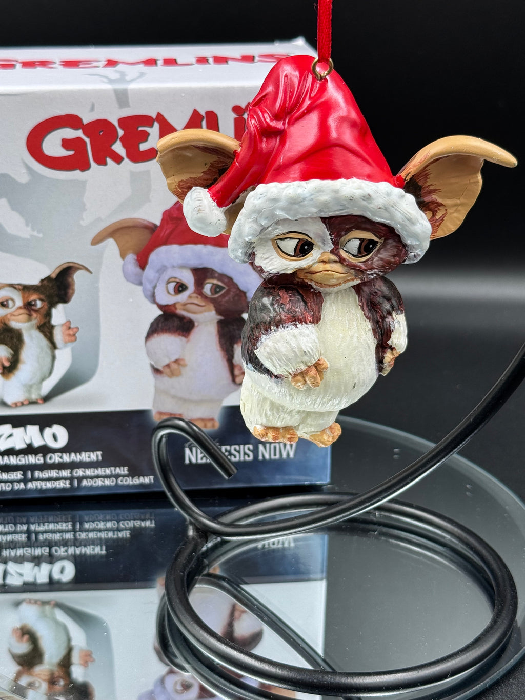 Gremlins Gizmo Santa Hanging Ornament 10.3cm