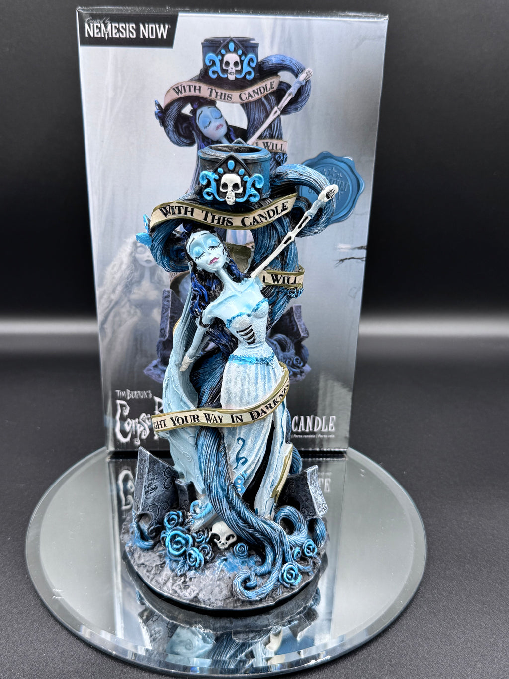 Corpse Bride - With This Candle Vow Candle Holder 19cm