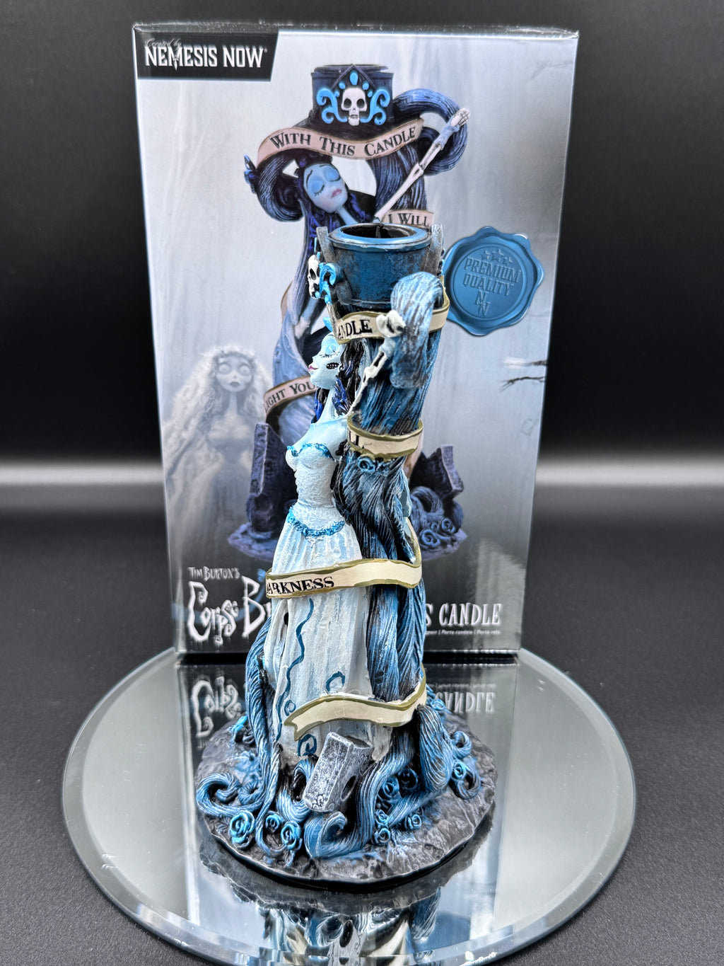 Corpse Bride - With This Candle Vow Candle Holder 19cm