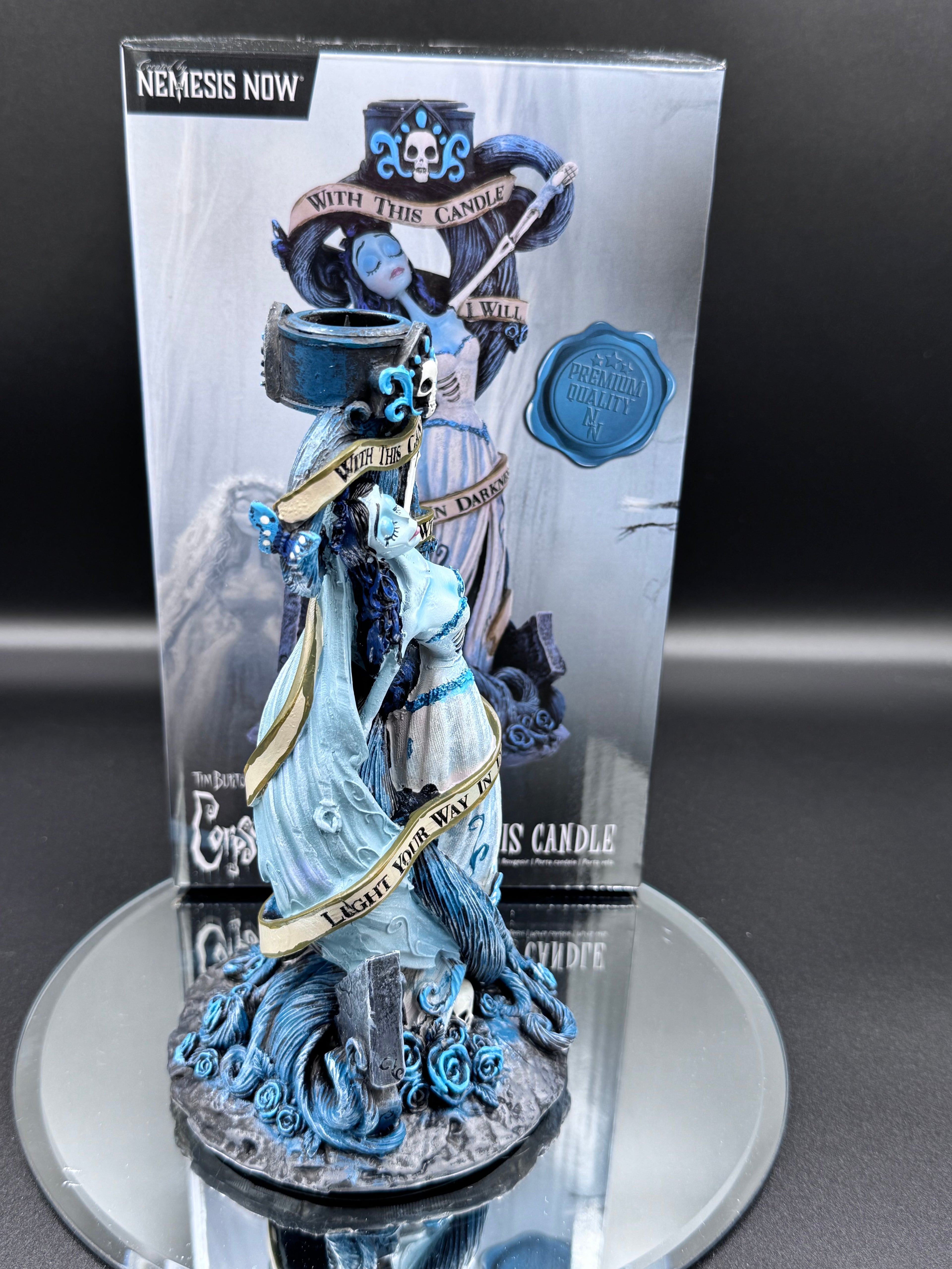 Corpse Bride - With This Candle Vow Candle Holder 19cm