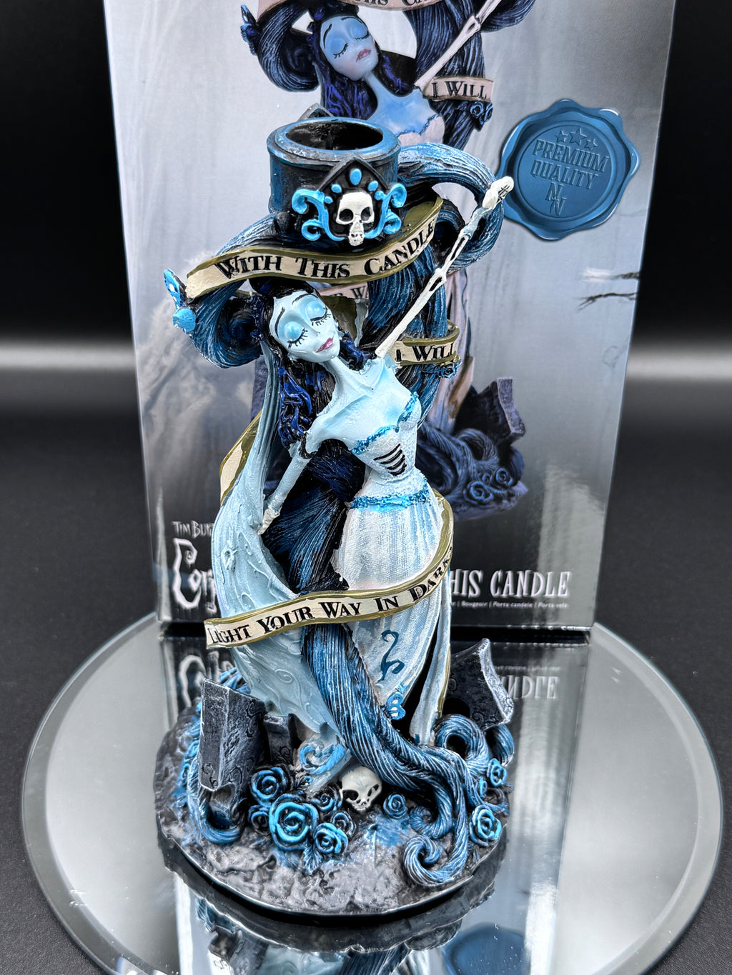 Corpse Bride - With This Candle Vow Candle Holder 19cm