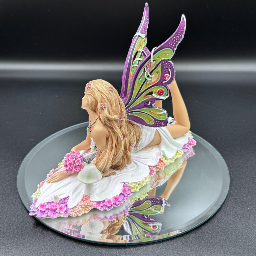 Jewelled Fairy Petalite Figurine Cute Pastel Fairy Ornament