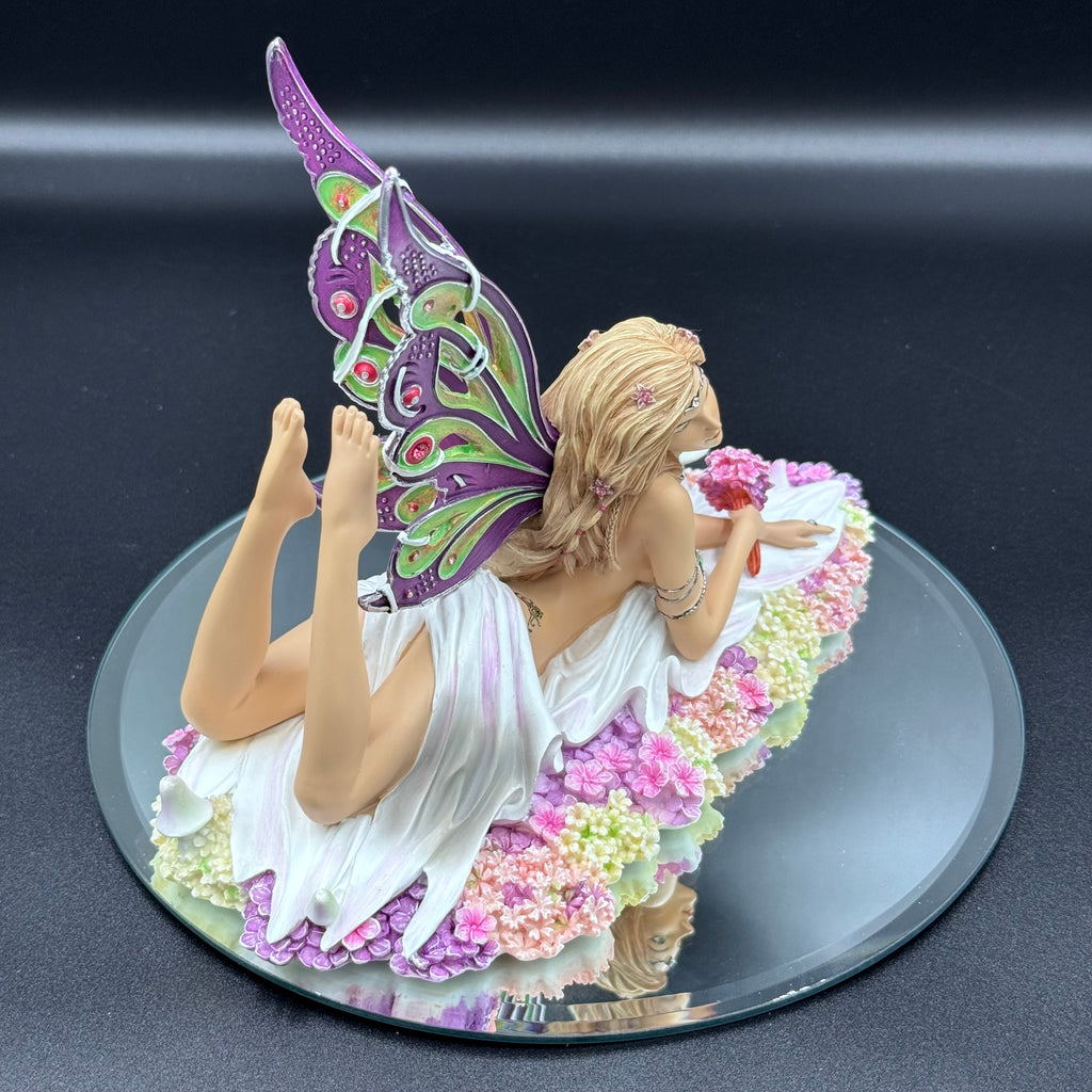 Jewelled Fairy Petalite Figurine Cute Pastel Fairy Ornament