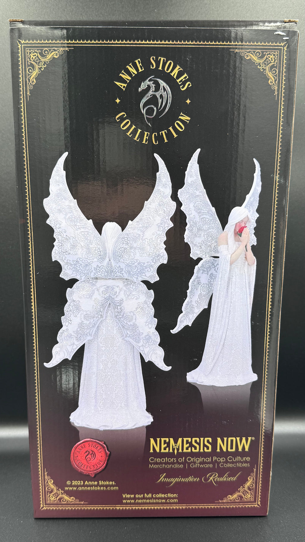 Anne Stokes Only Love Remains, Large Figurine, White, 35cm