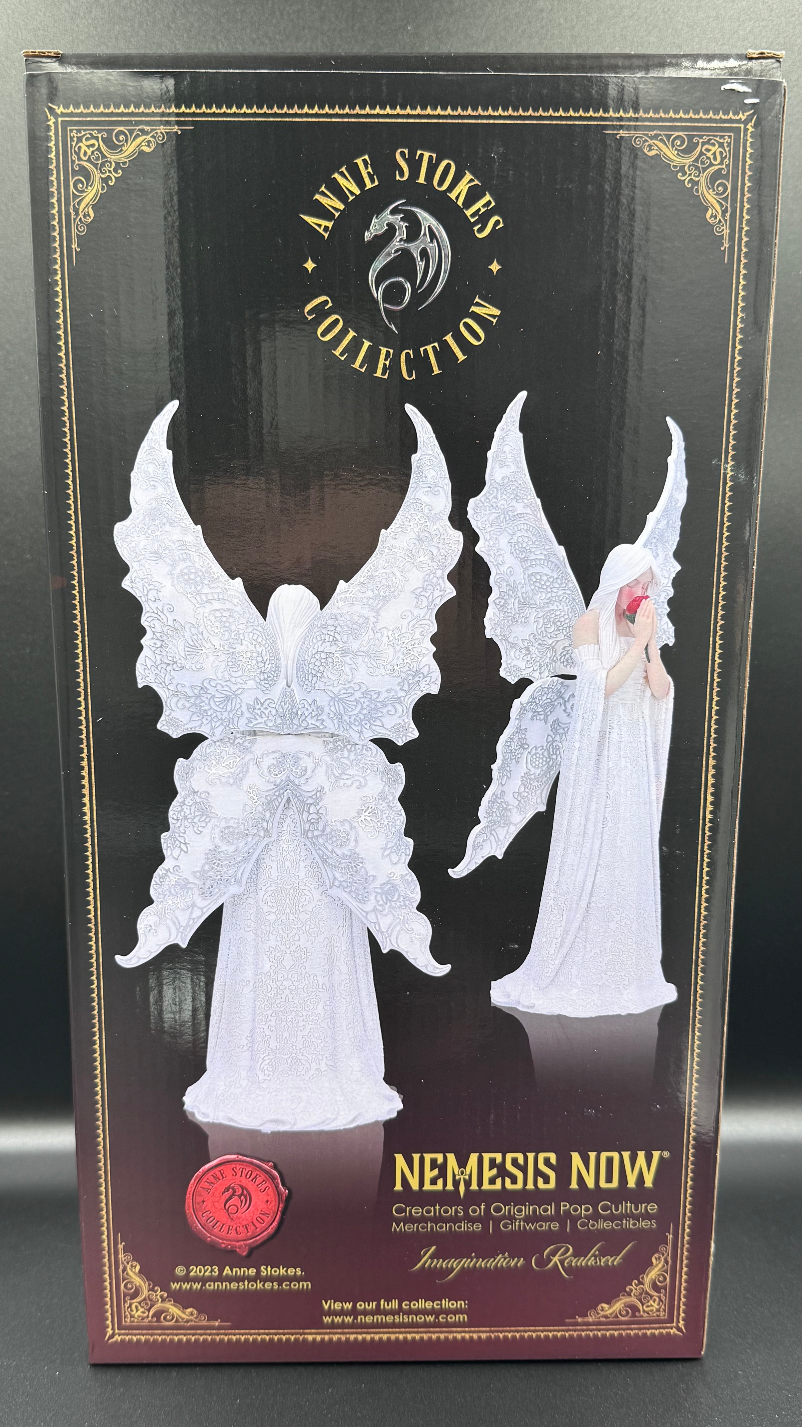 Anne Stokes Only Love Remains, Large Figurine, White, 35cm