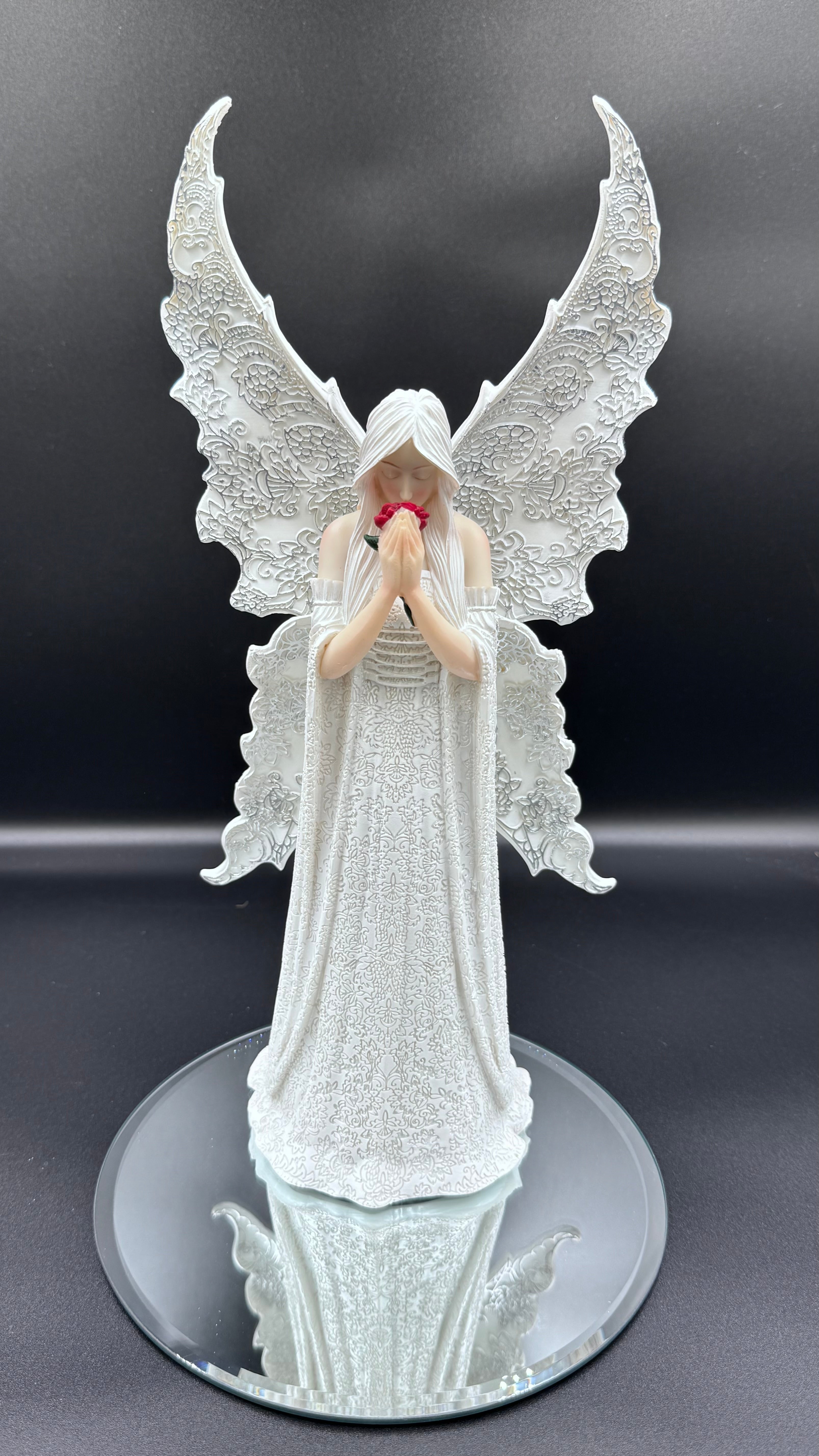 Anne Stokes Only Love Remains, Large Figurine, White, 35cm
