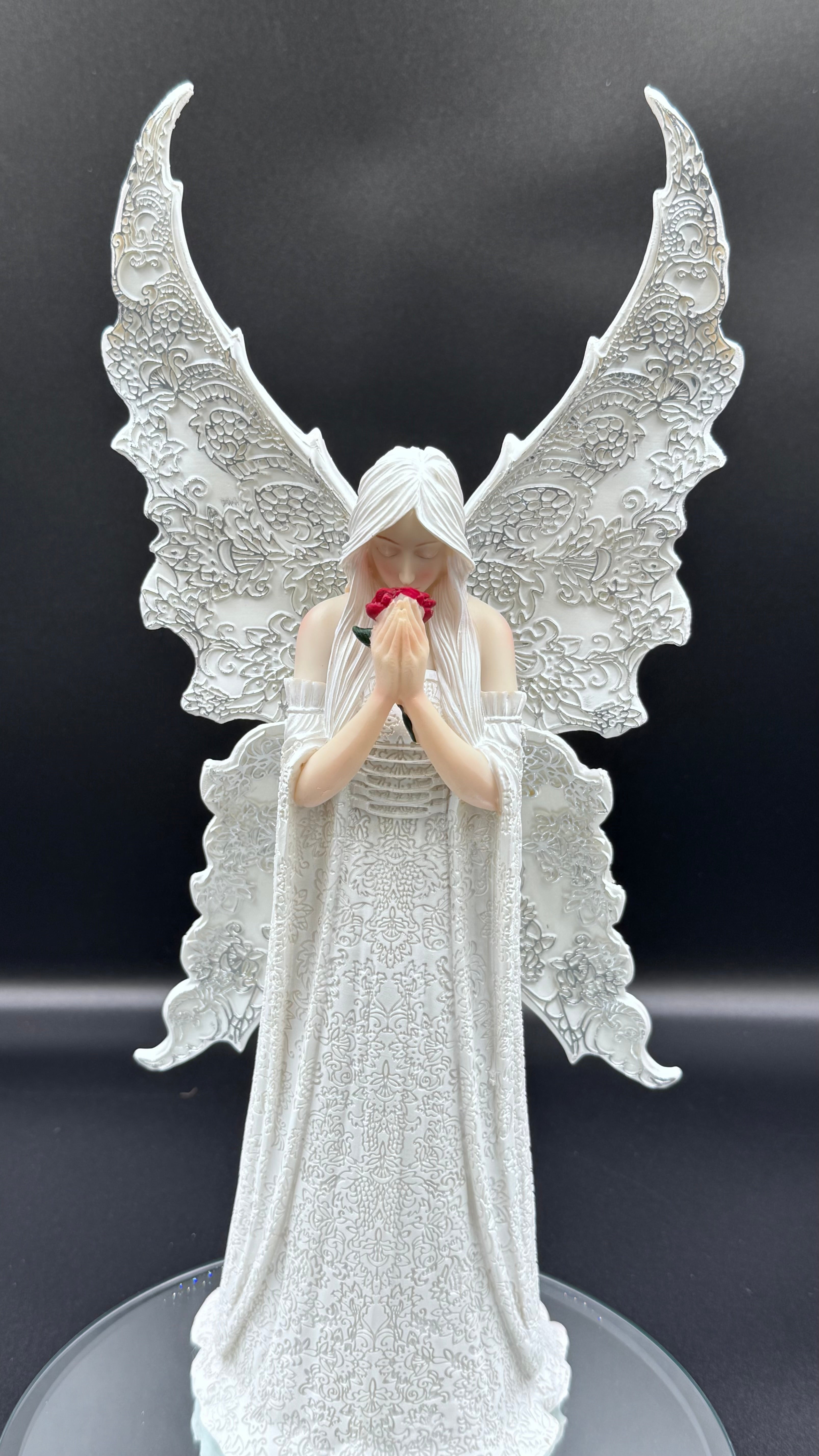 Anne Stokes Only Love Remains, Large Figurine, White, 35cm