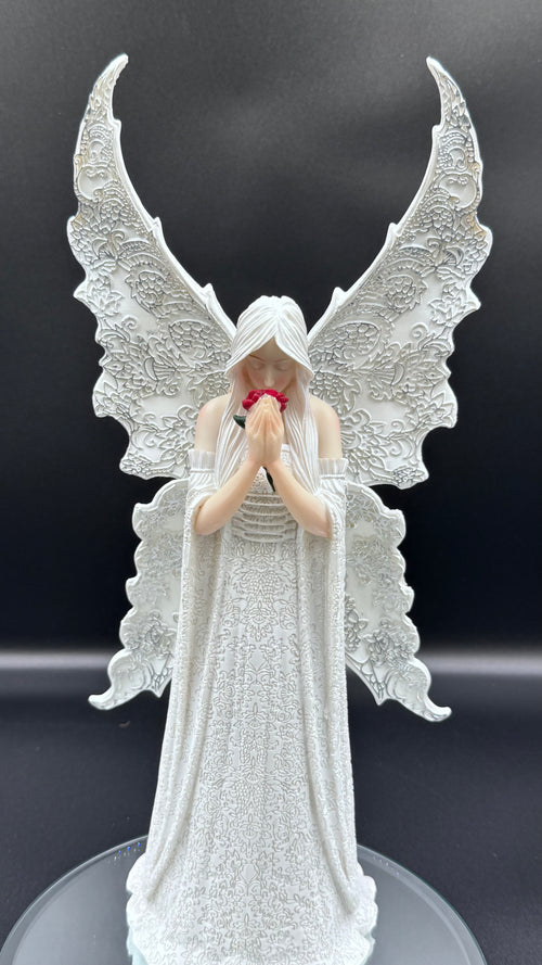 Anne Stokes Only Love Remains, Large Figurine, White, 35cm