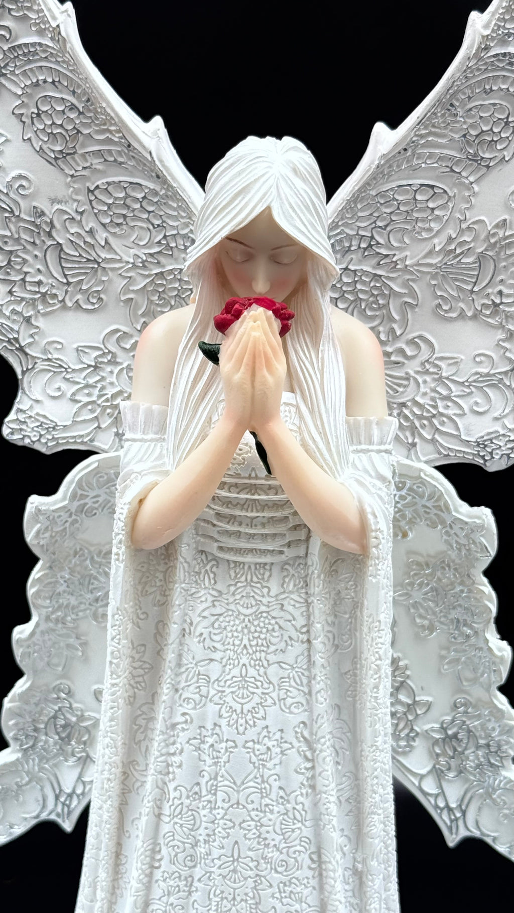 Anne Stokes Only Love Remains, Large Figurine, White, 35cm