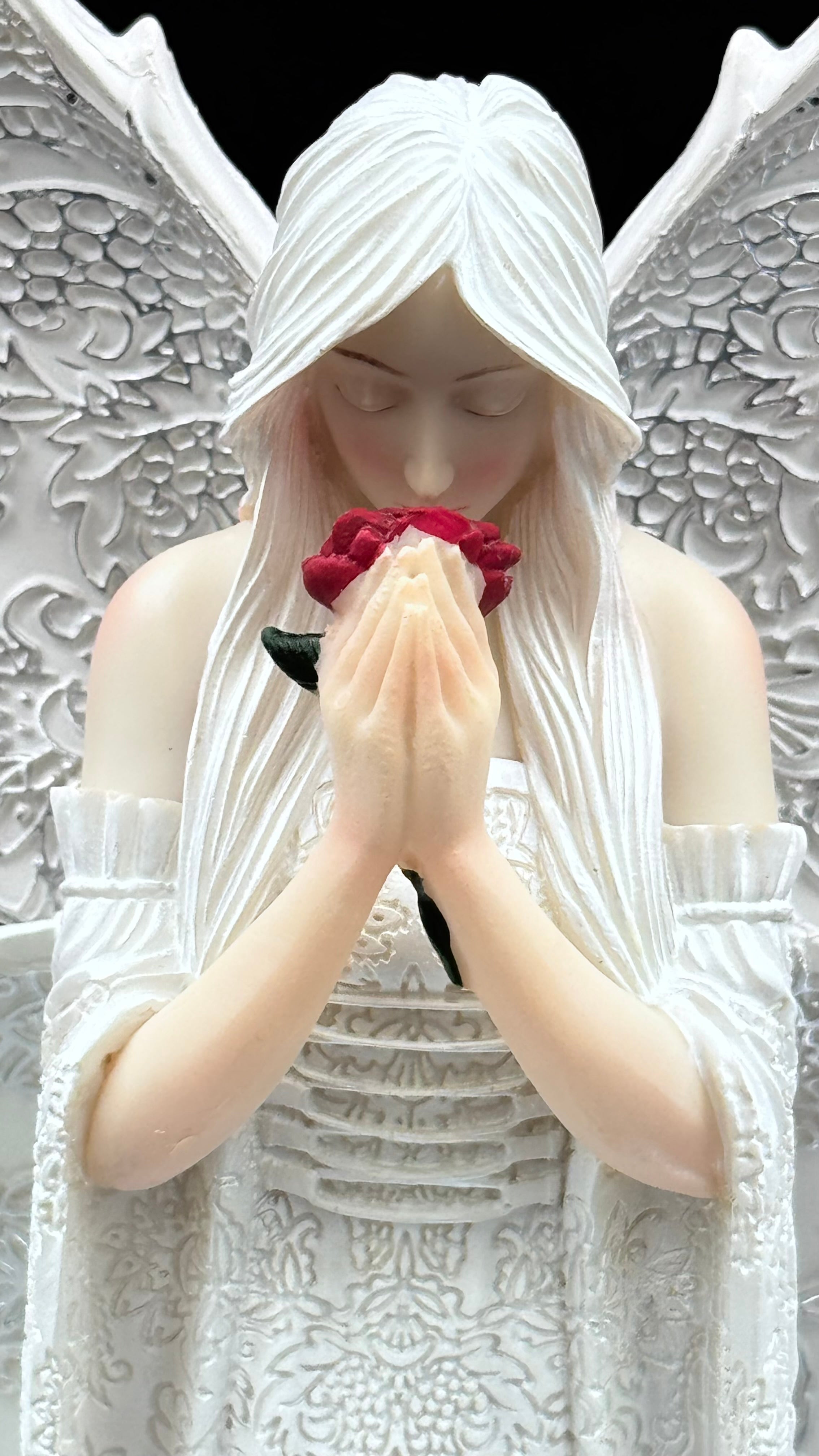 Anne Stokes Only Love Remains, Large Figurine, White, 35cm