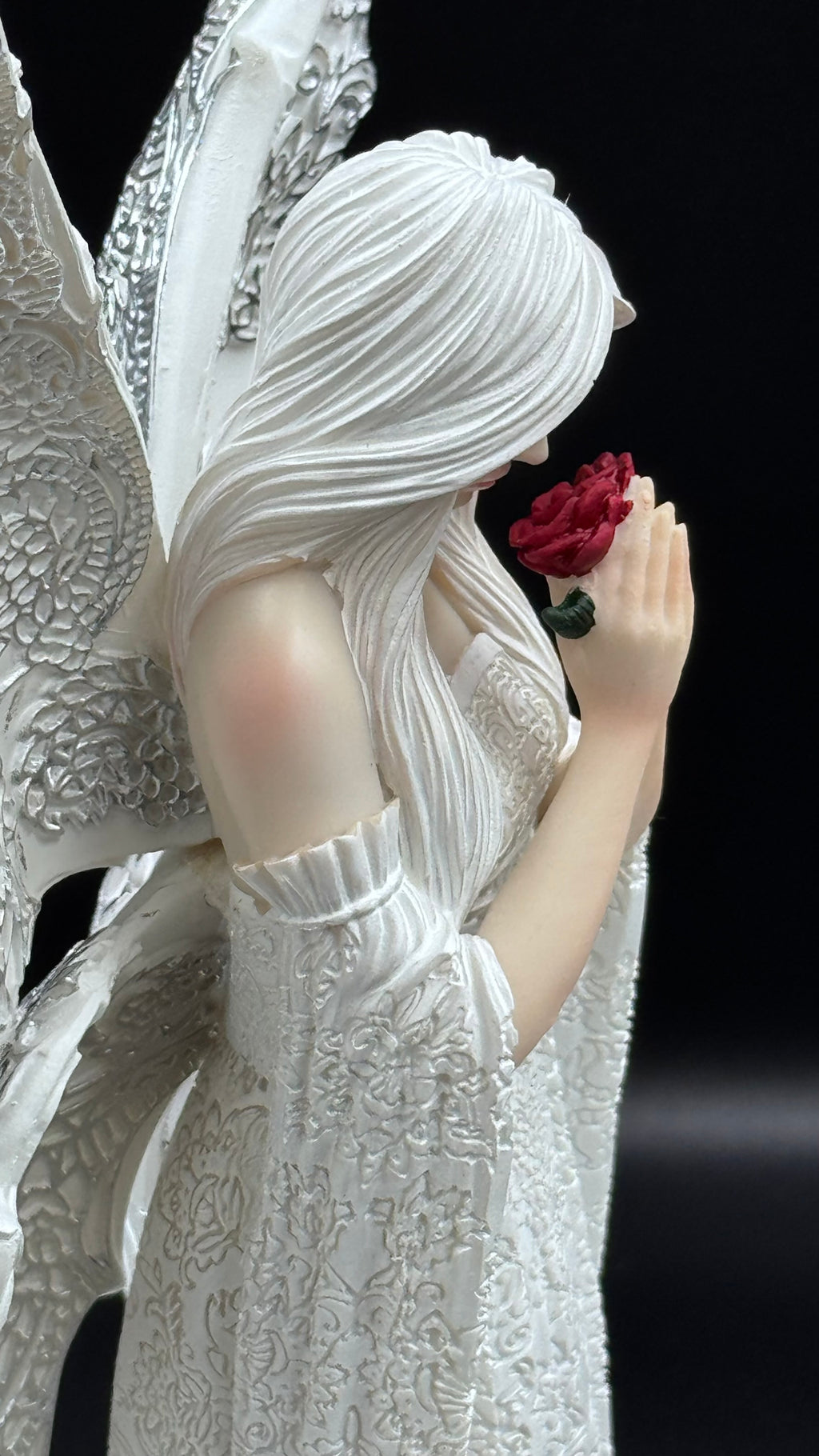 Anne Stokes Only Love Remains, Large Figurine, White, 35cm