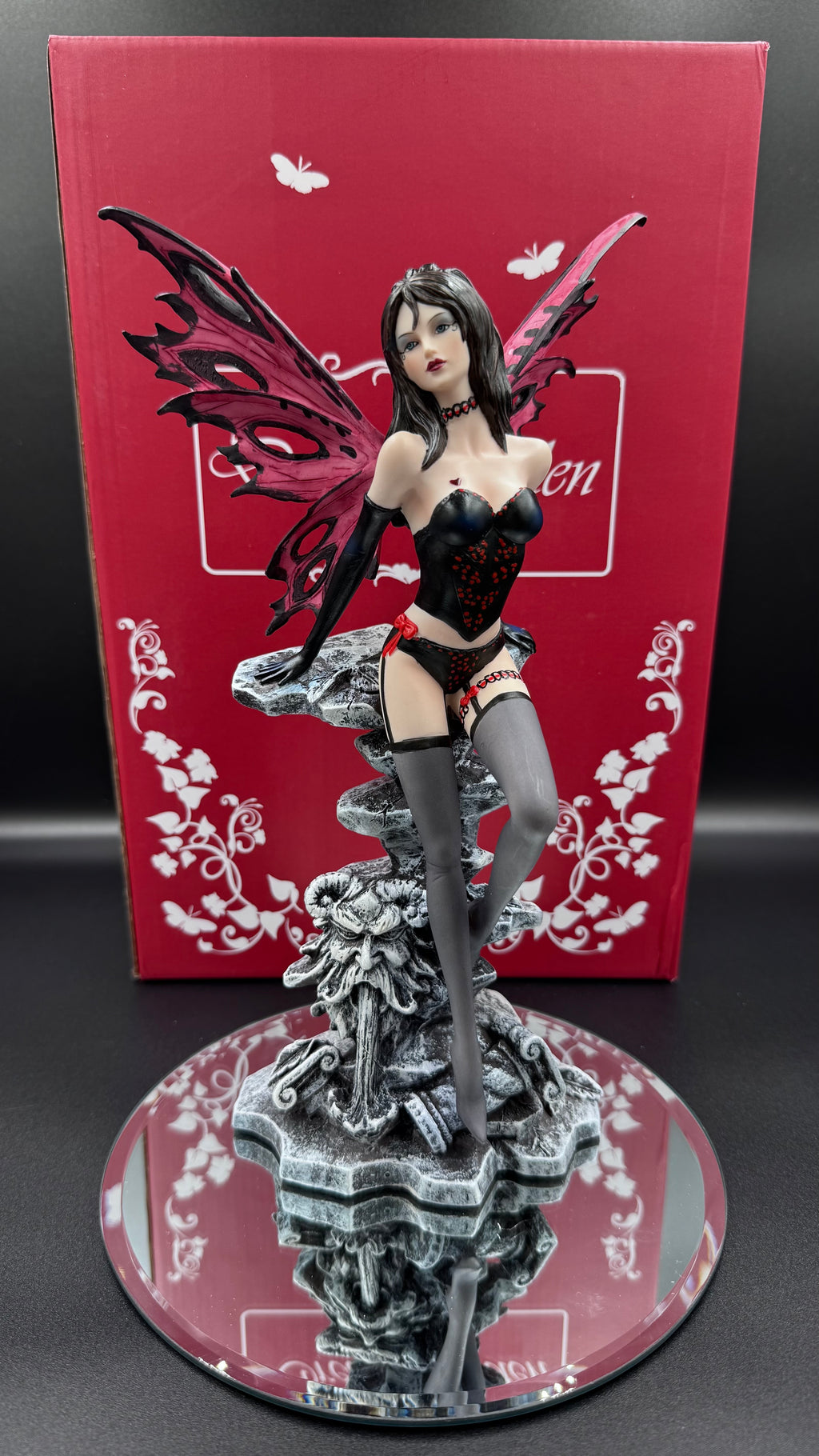 Small Scarlet 28.5cm Seductive Dark Fairy Figurine