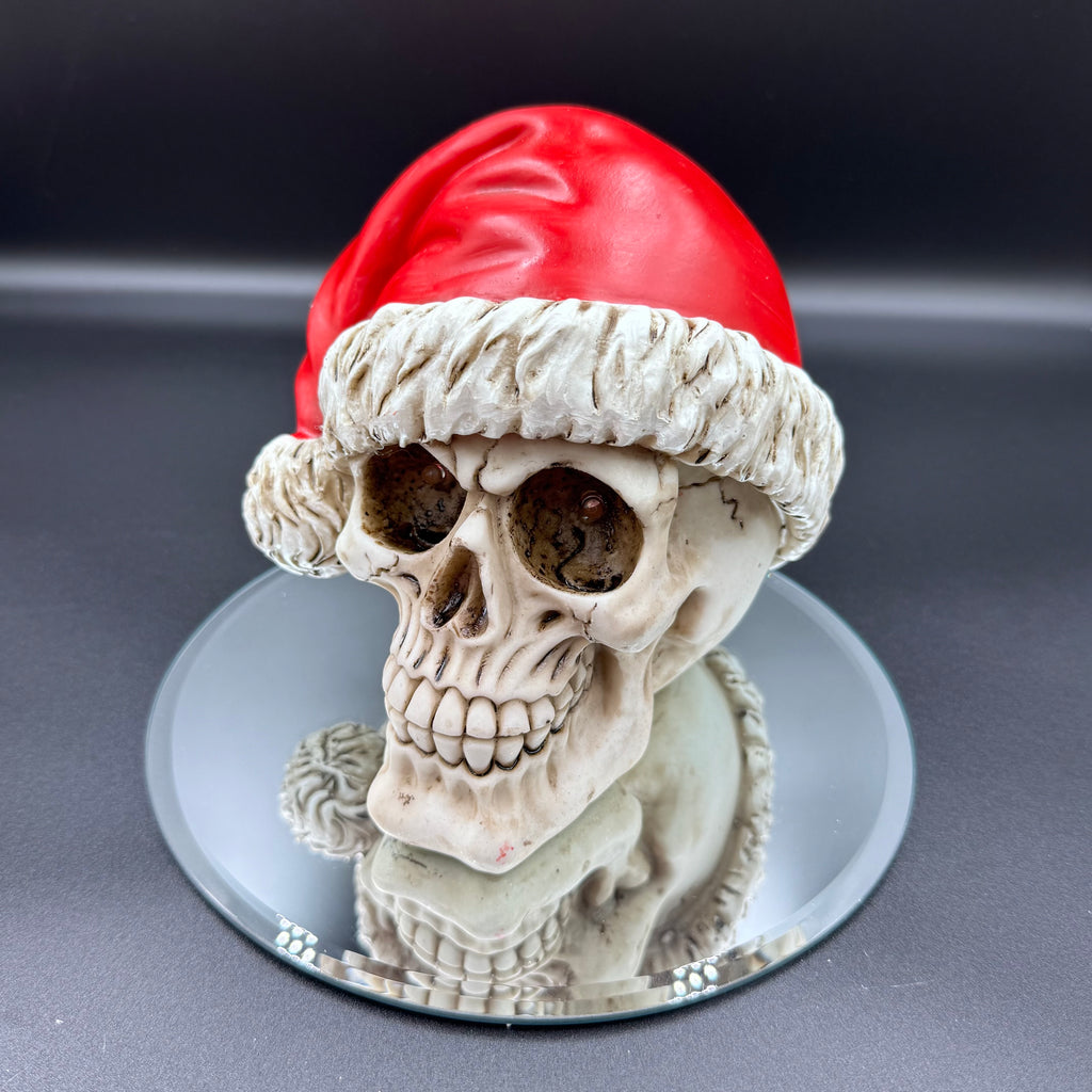 Silent Night Christmas Skull 15.5cm