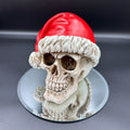 Silent Night Christmas Skull 15.5cm