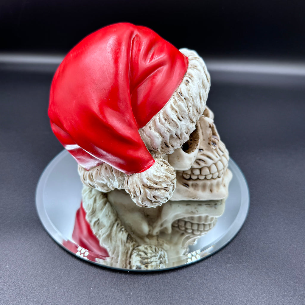 Silent Night Christmas Skull 15.5cm
