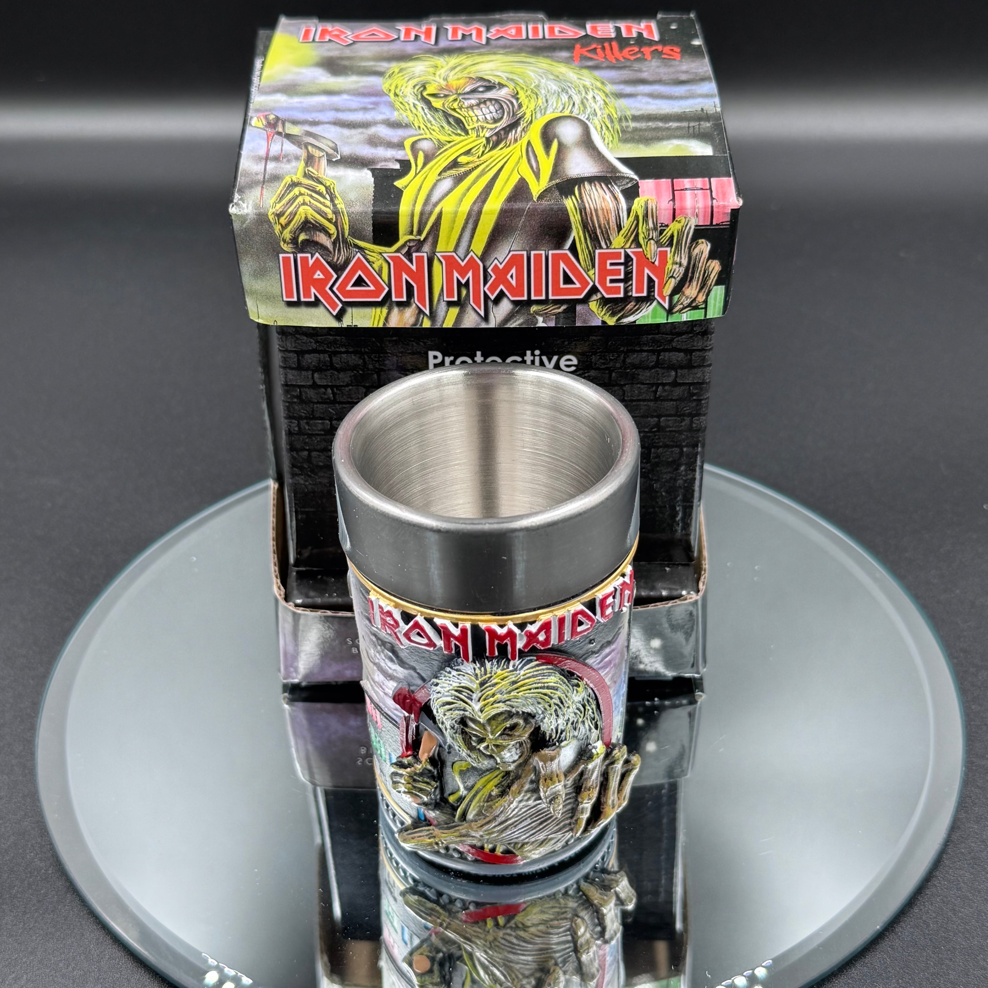 Officially Licensed Iron Maiden The Killers Eddie Album Shot Glass