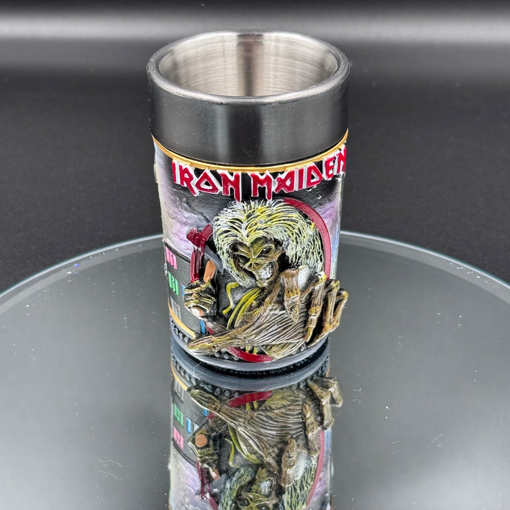 Officially Licensed Iron Maiden The Killers Eddie Album Shot Glass