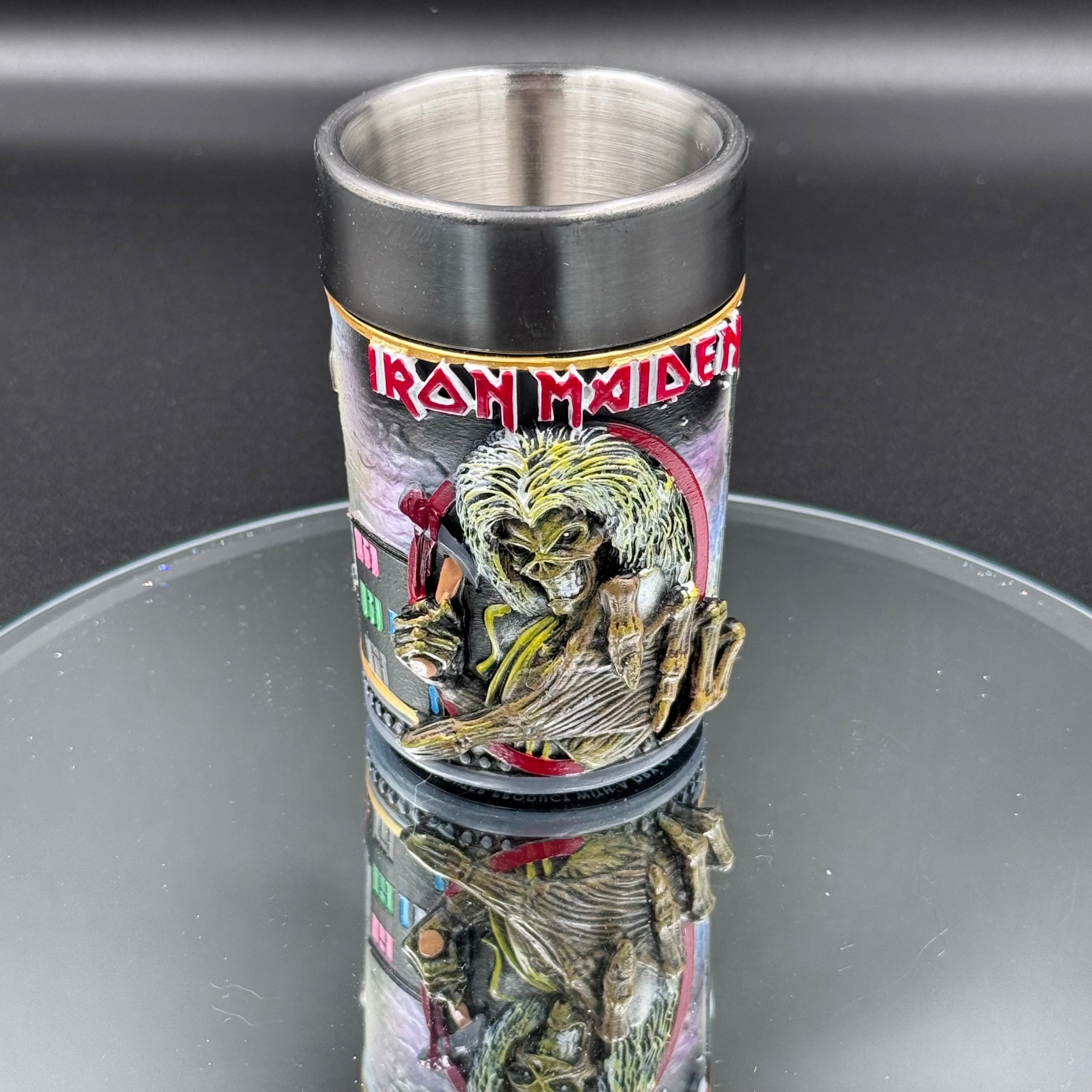 Officially Licensed Iron Maiden The Killers Eddie Album Shot Glass