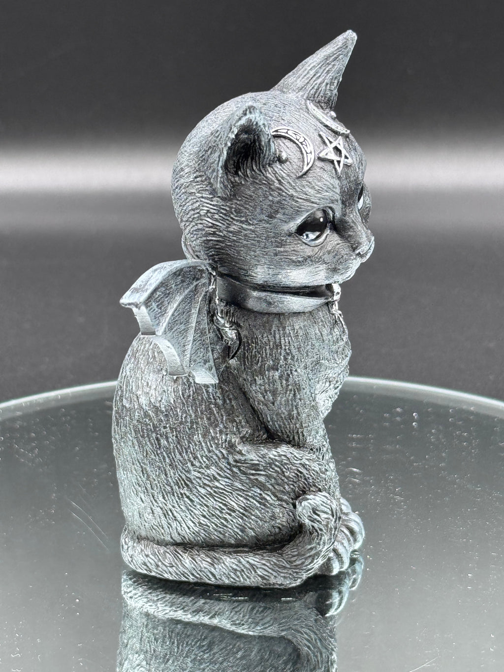 Malpuss Winged Occult Cat Figurine