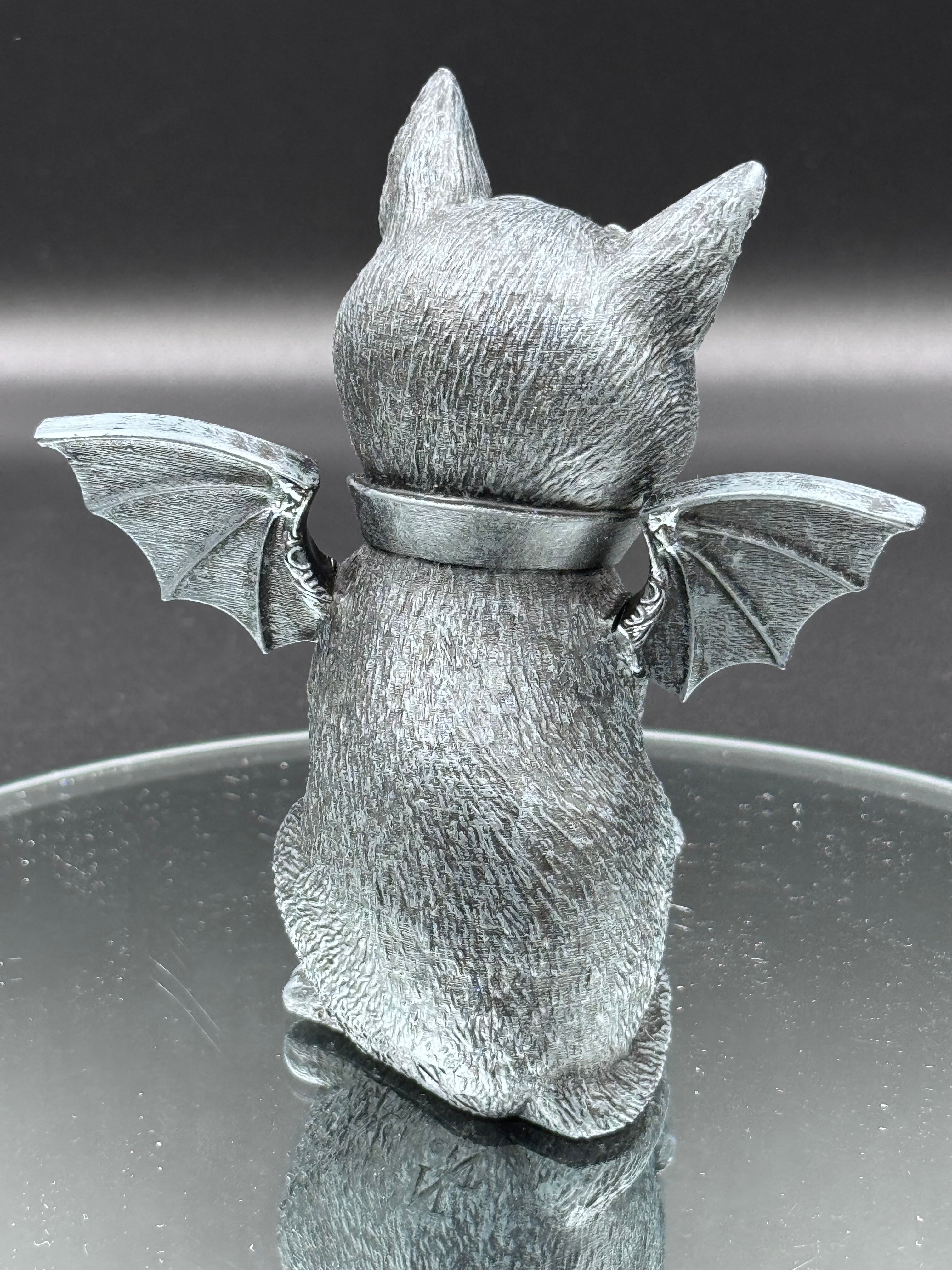 Malpuss Winged Occult Cat Figurine