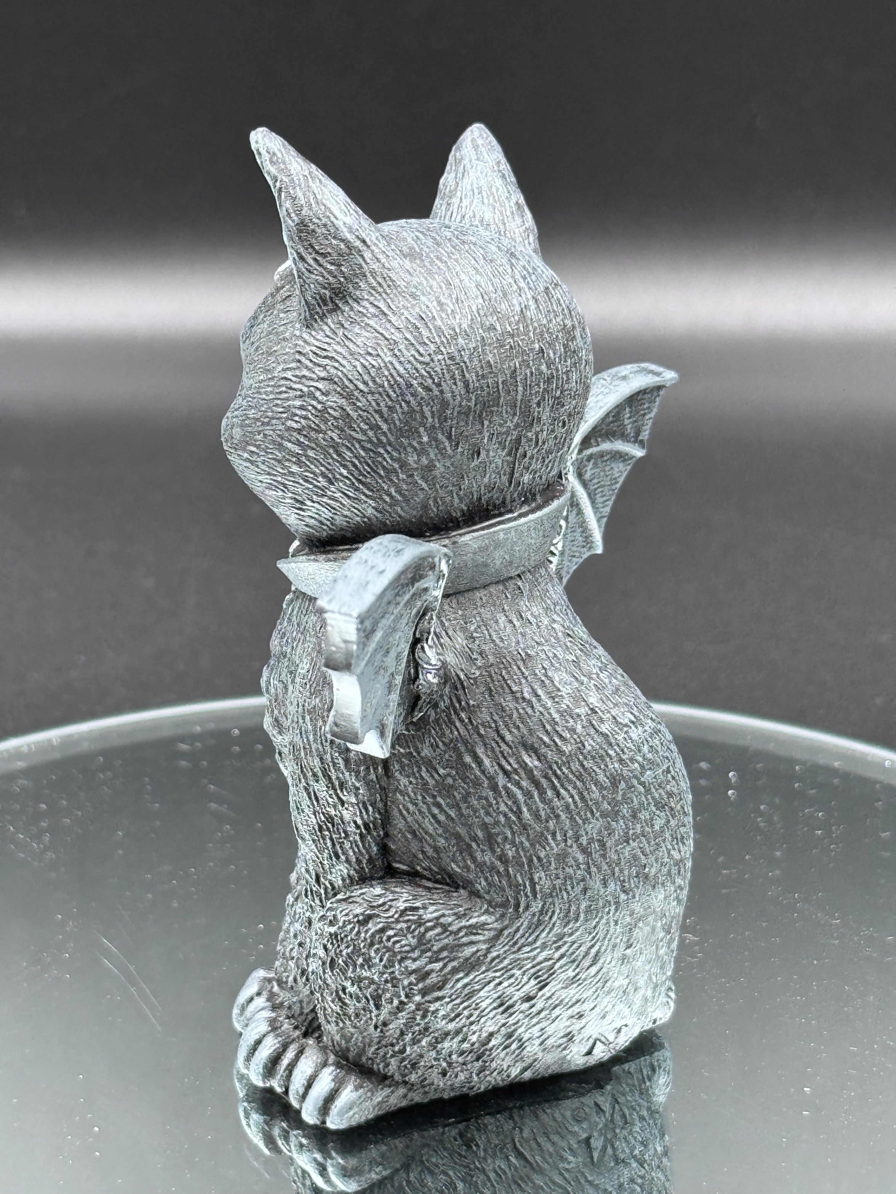 Malpuss Winged Occult Cat Figurine