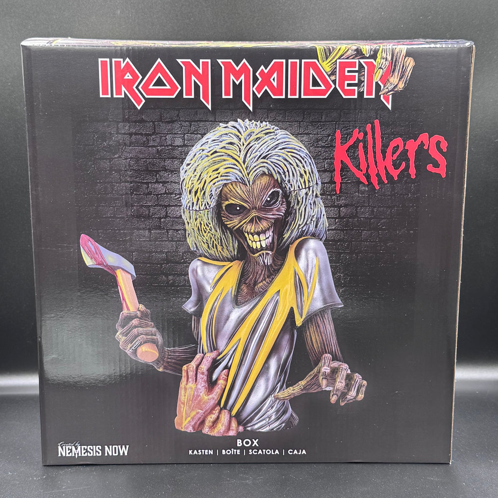 "Killers Bust Box" Sculptures by Iron Maiden