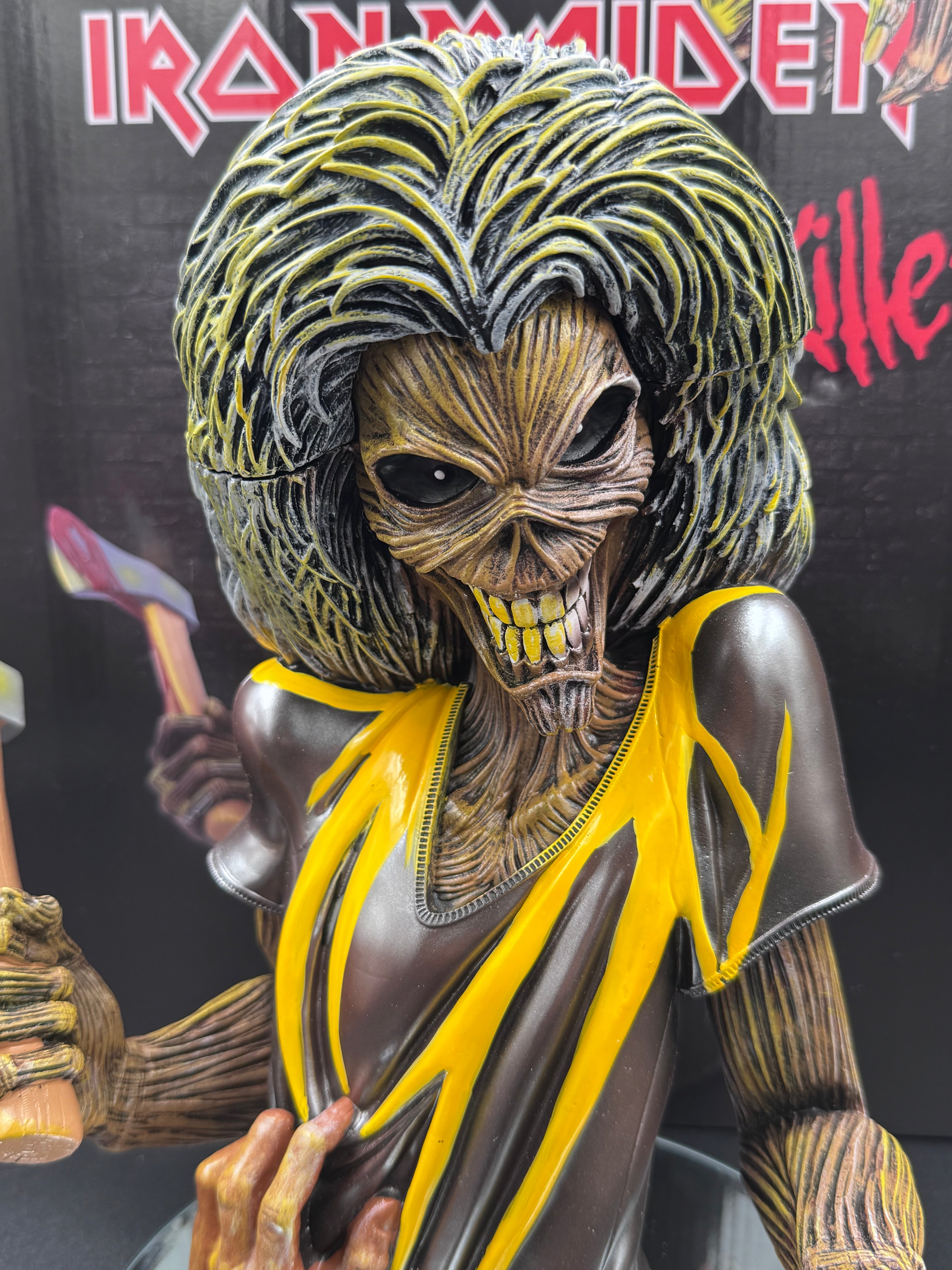 "Killers Bust Box" Sculptures by Iron Maiden