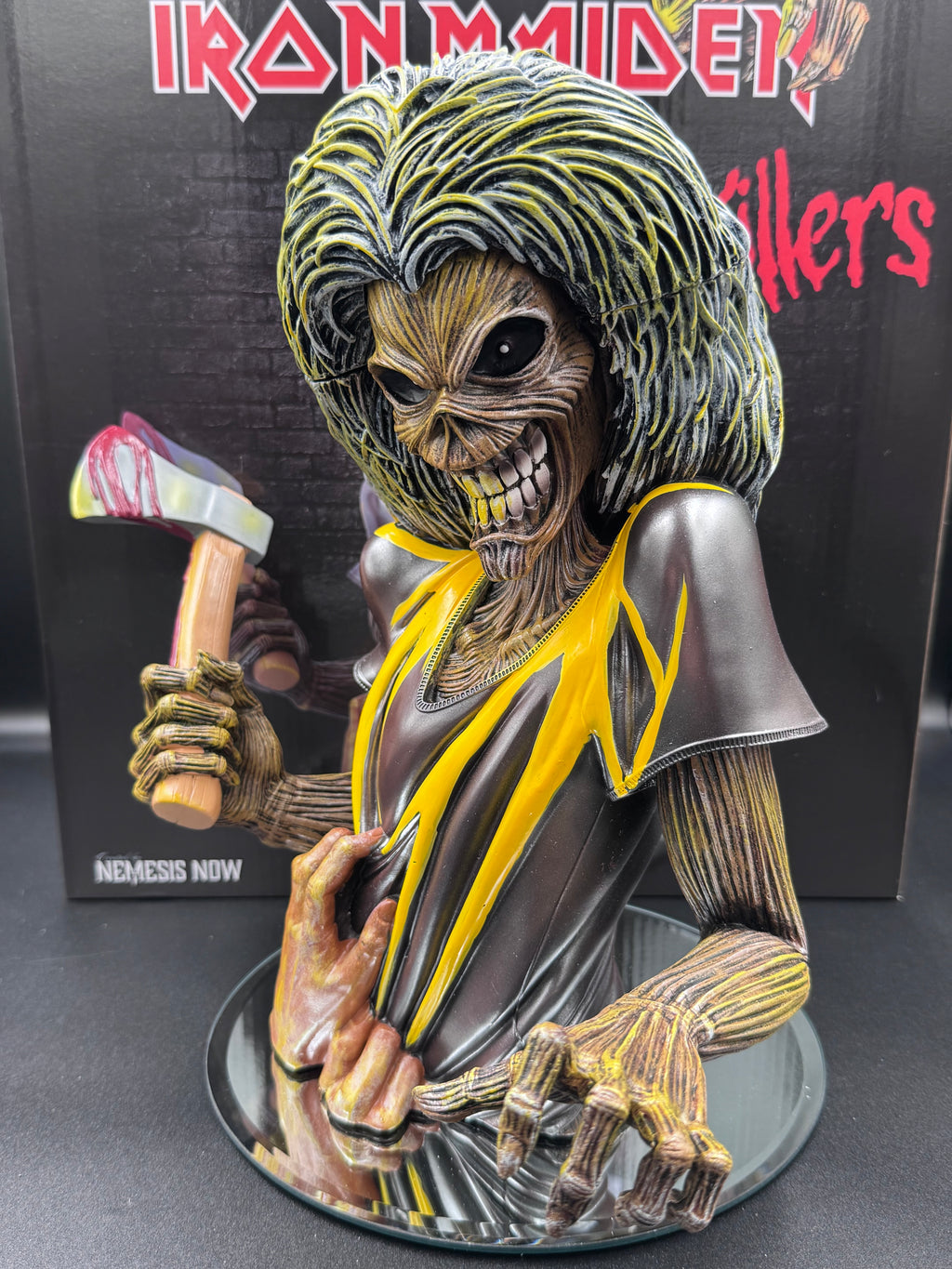"Killers Bust Box" Sculptures by Iron Maiden