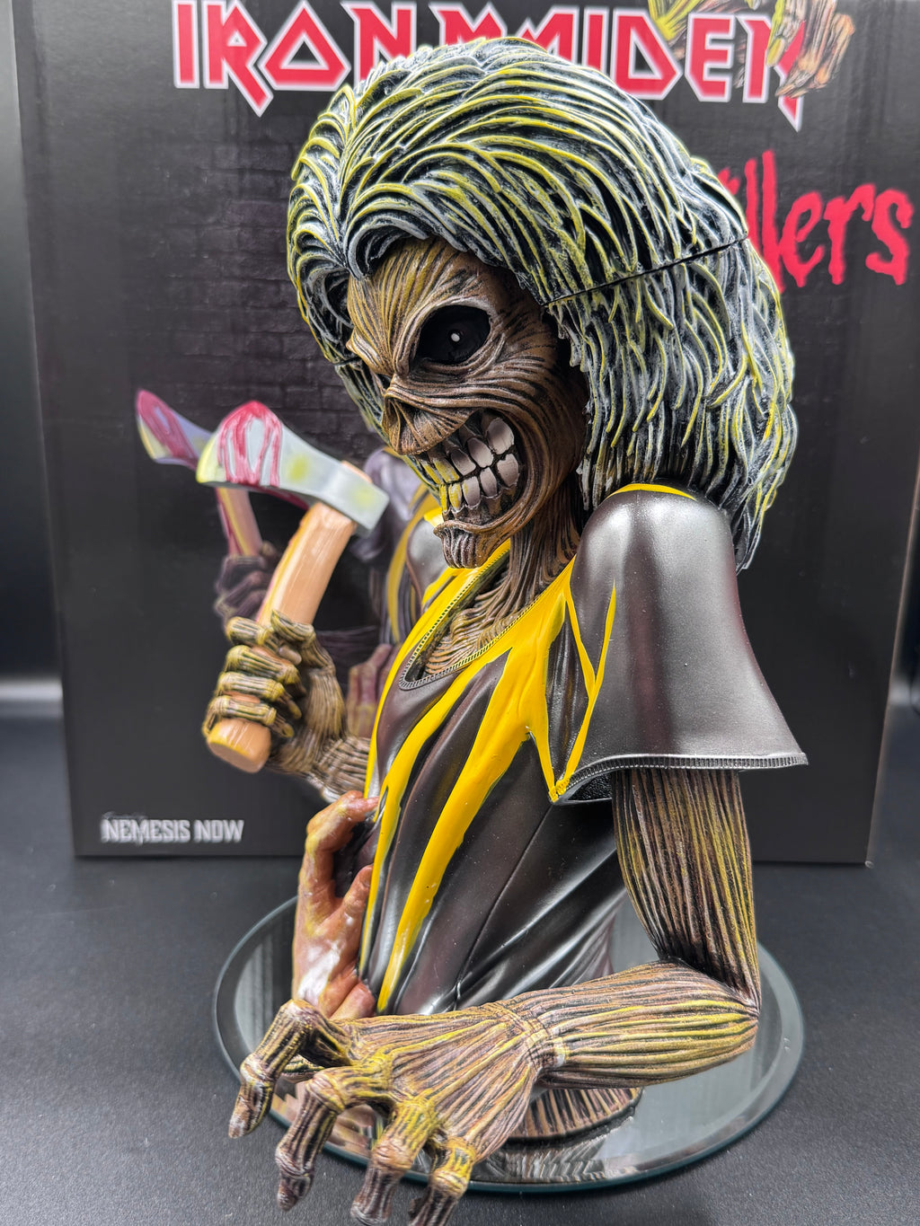 "Killers Bust Box" Sculptures by Iron Maiden