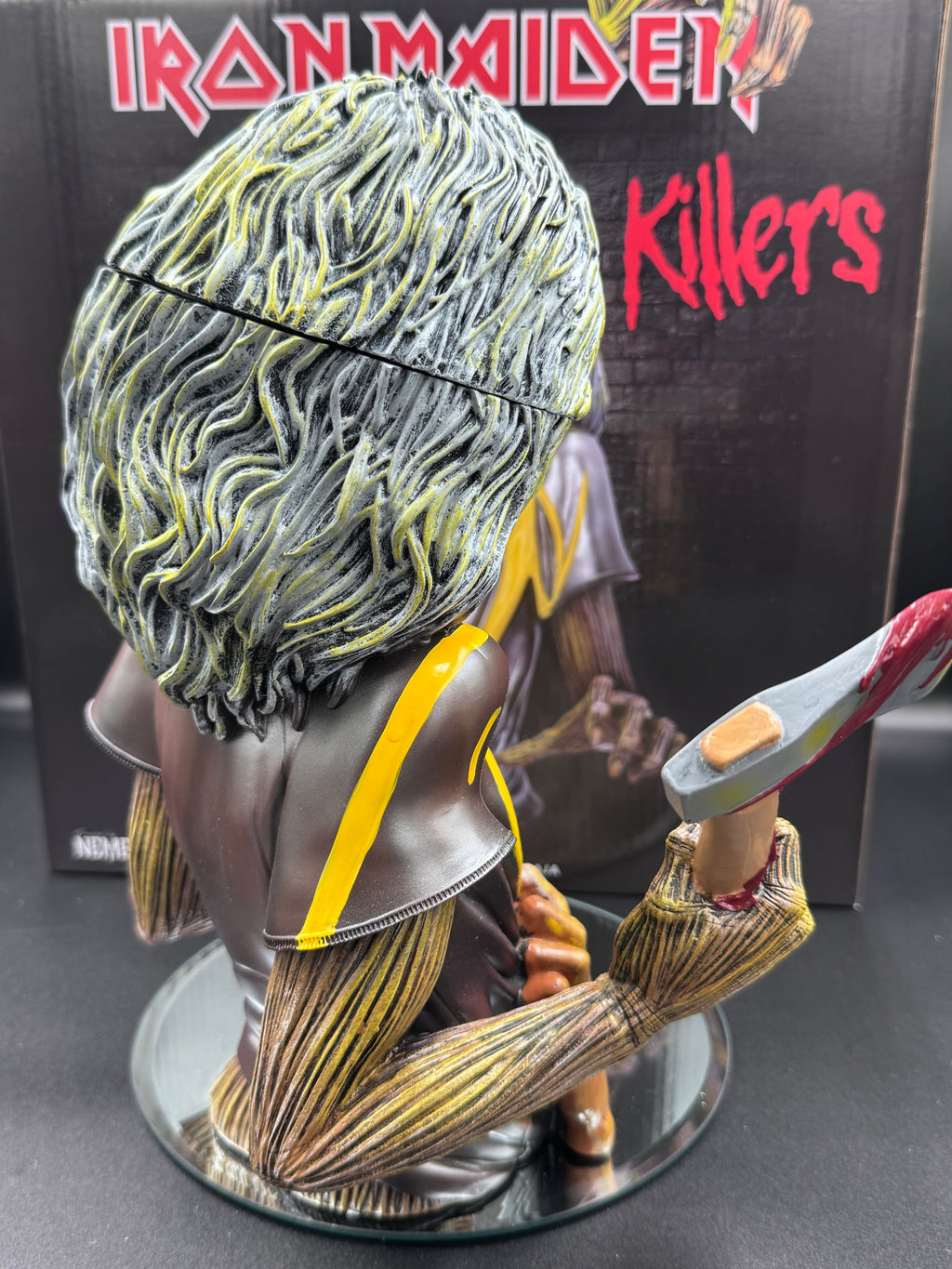 "Killers Bust Box" Sculptures by Iron Maiden