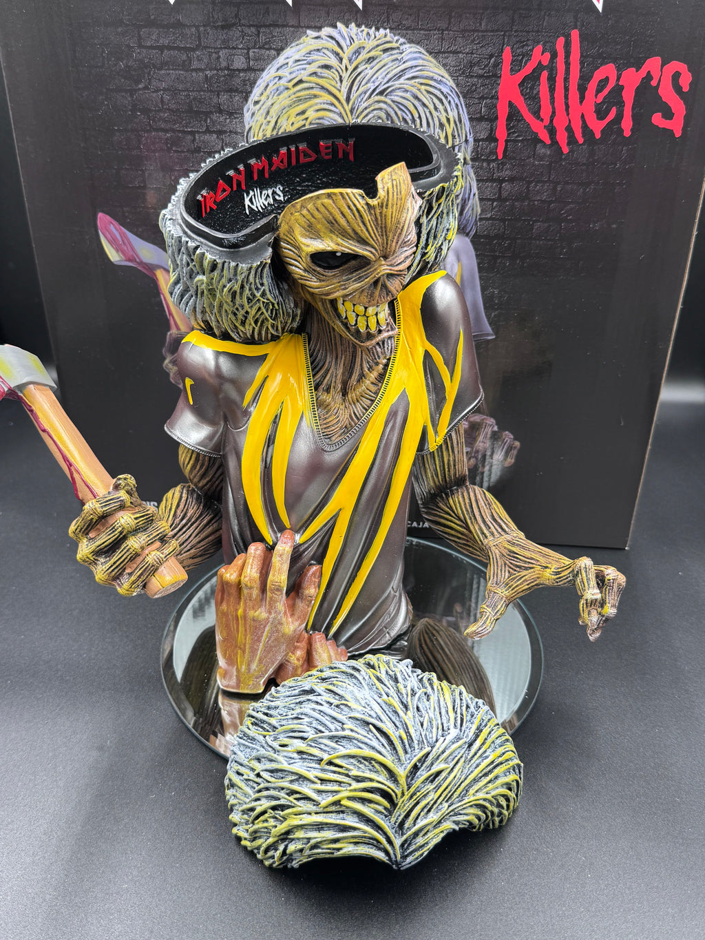 "Killers Bust Box" Sculptures by Iron Maiden
