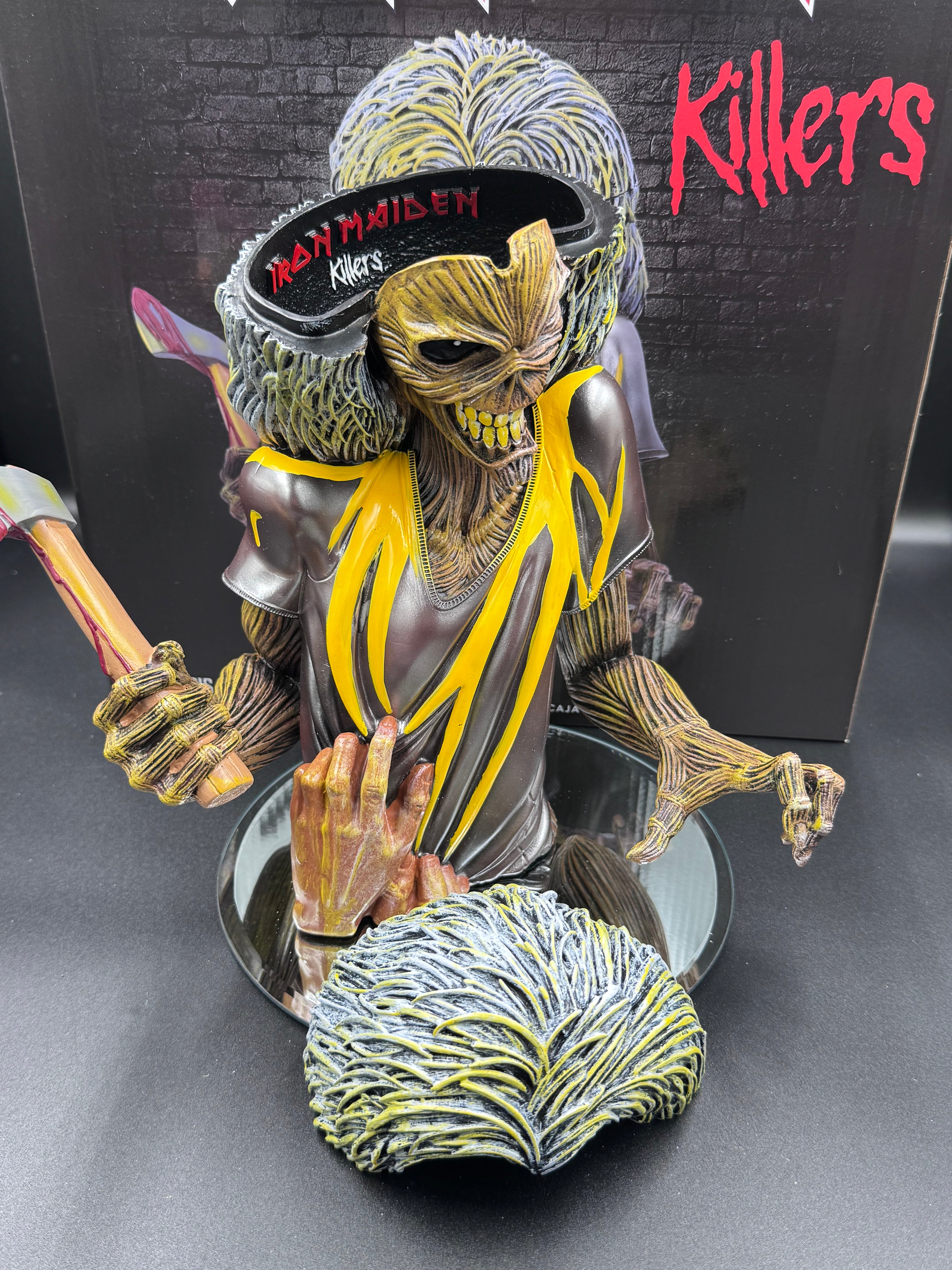 "Killers Bust Box" Sculptures by Iron Maiden