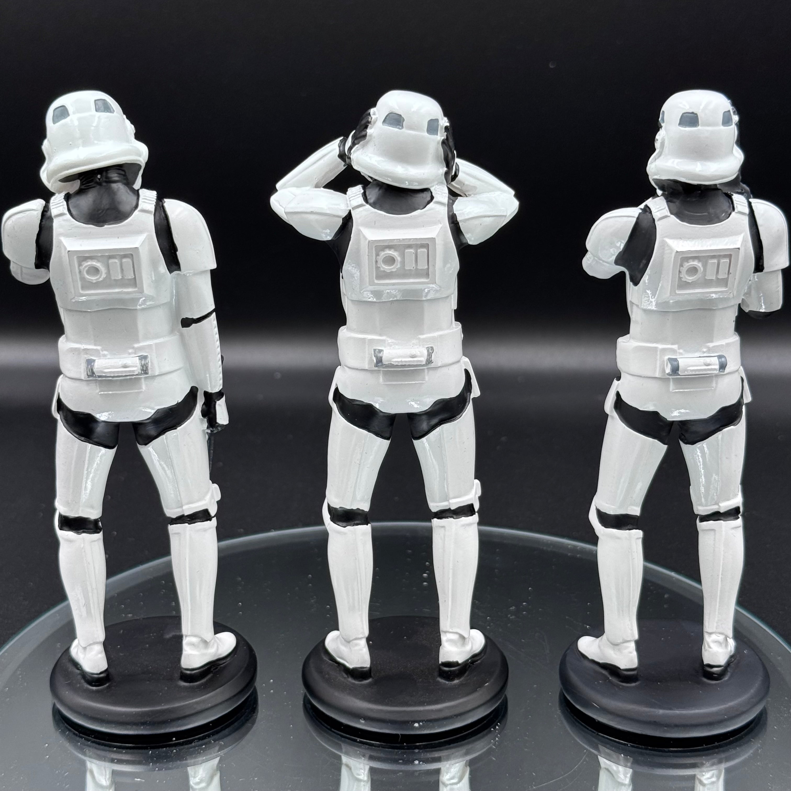 The Original Stormtrooper Three Wise Sci-Fi Figurines