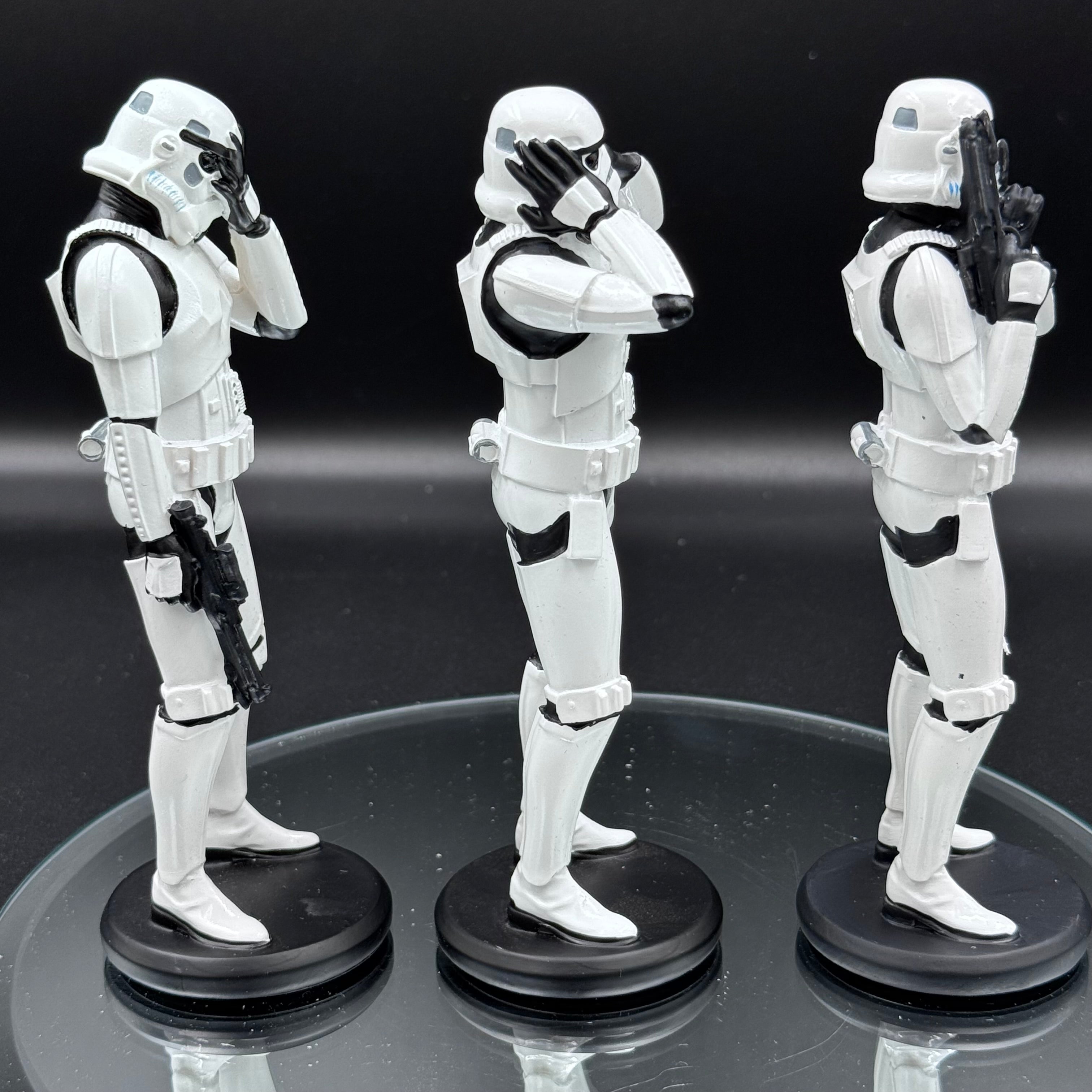 The Original Stormtrooper Three Wise Sci-Fi Figurines