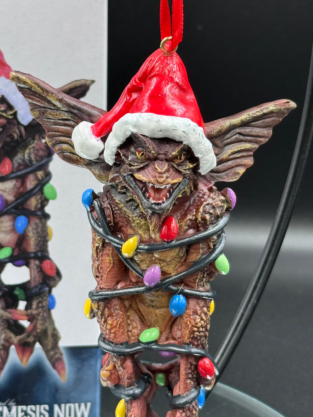 Gremlins Mowhawk in Fairy Lights Hanging Festive Decorative Ornament