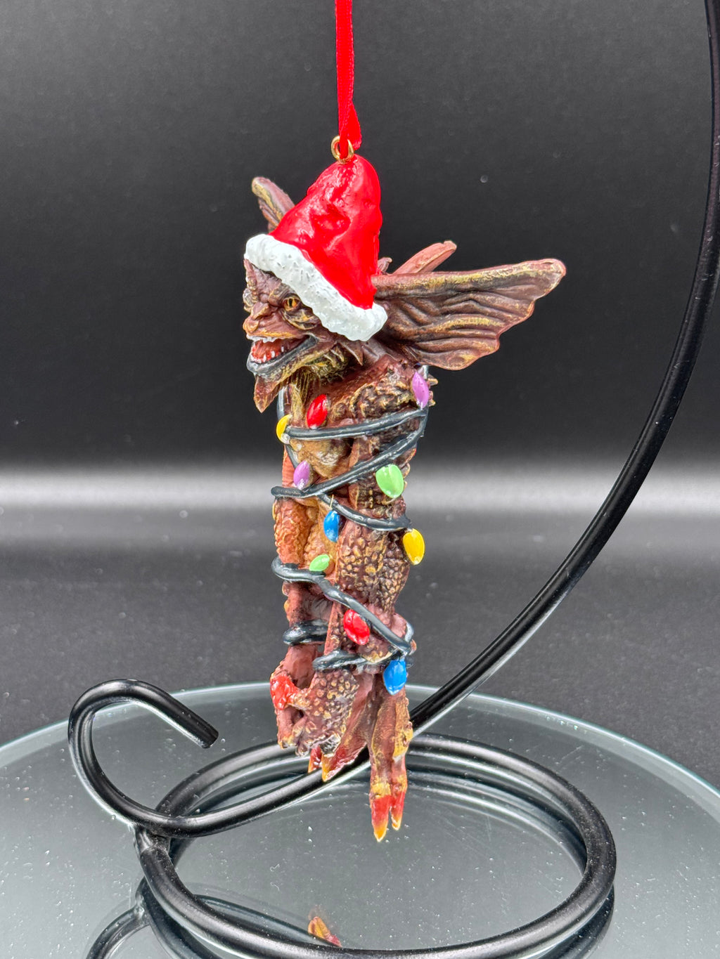 Gremlins Mowhawk in Fairy Lights Hanging Festive Decorative Ornament