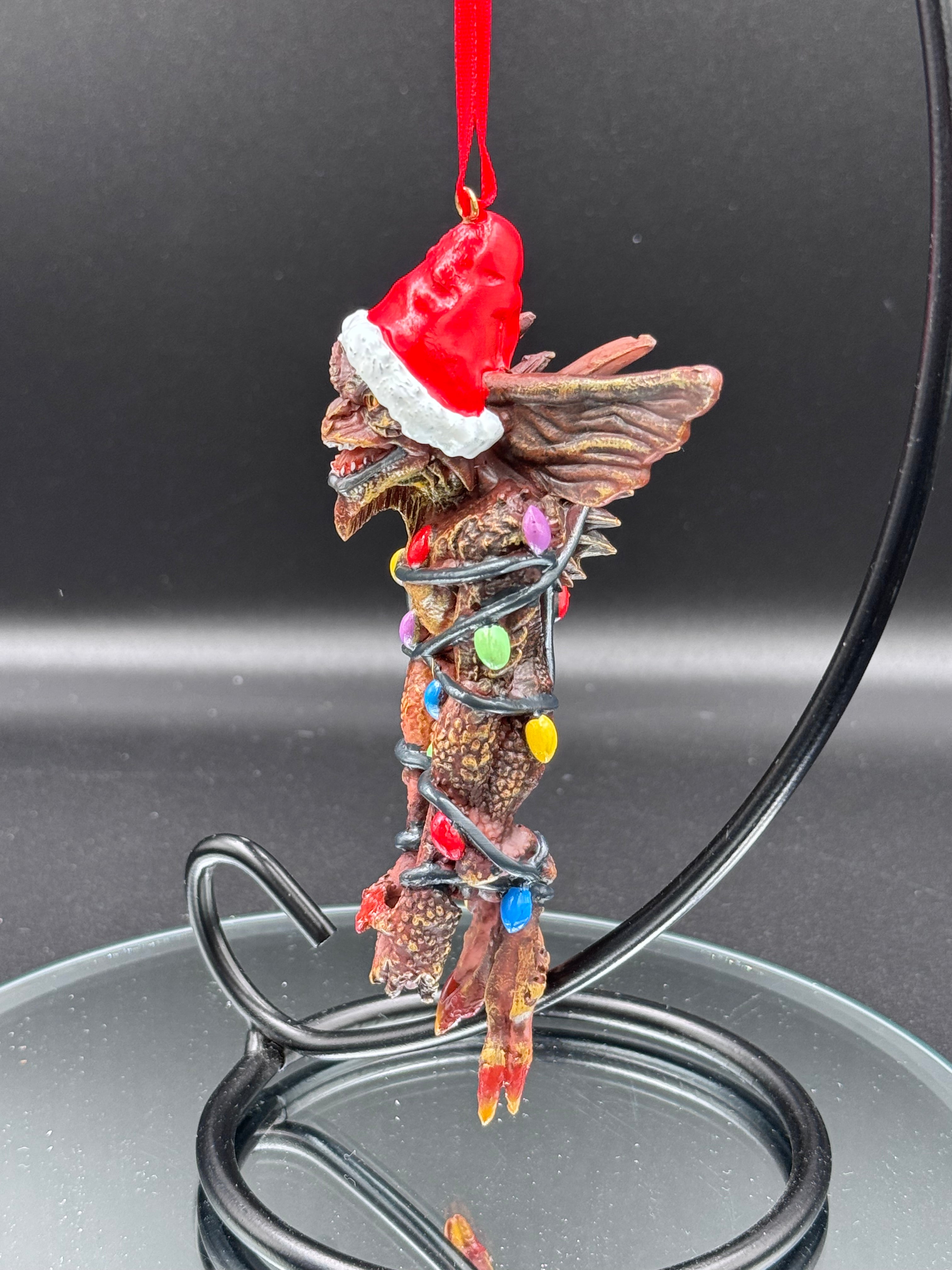 Gremlins Mowhawk in Fairy Lights Hanging Festive Decorative Ornament