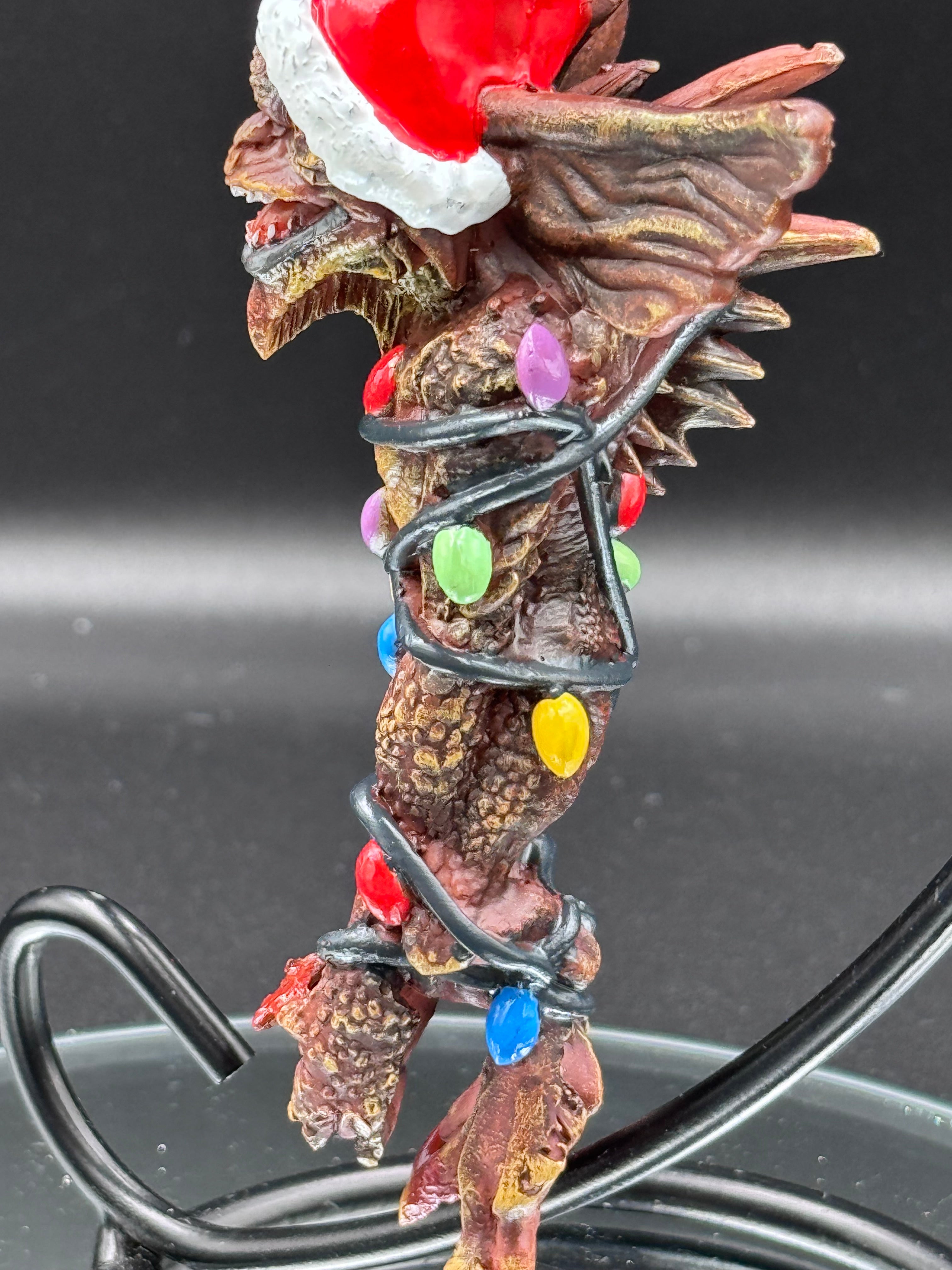 Gremlins Mowhawk in Fairy Lights Hanging Festive Decorative Ornament