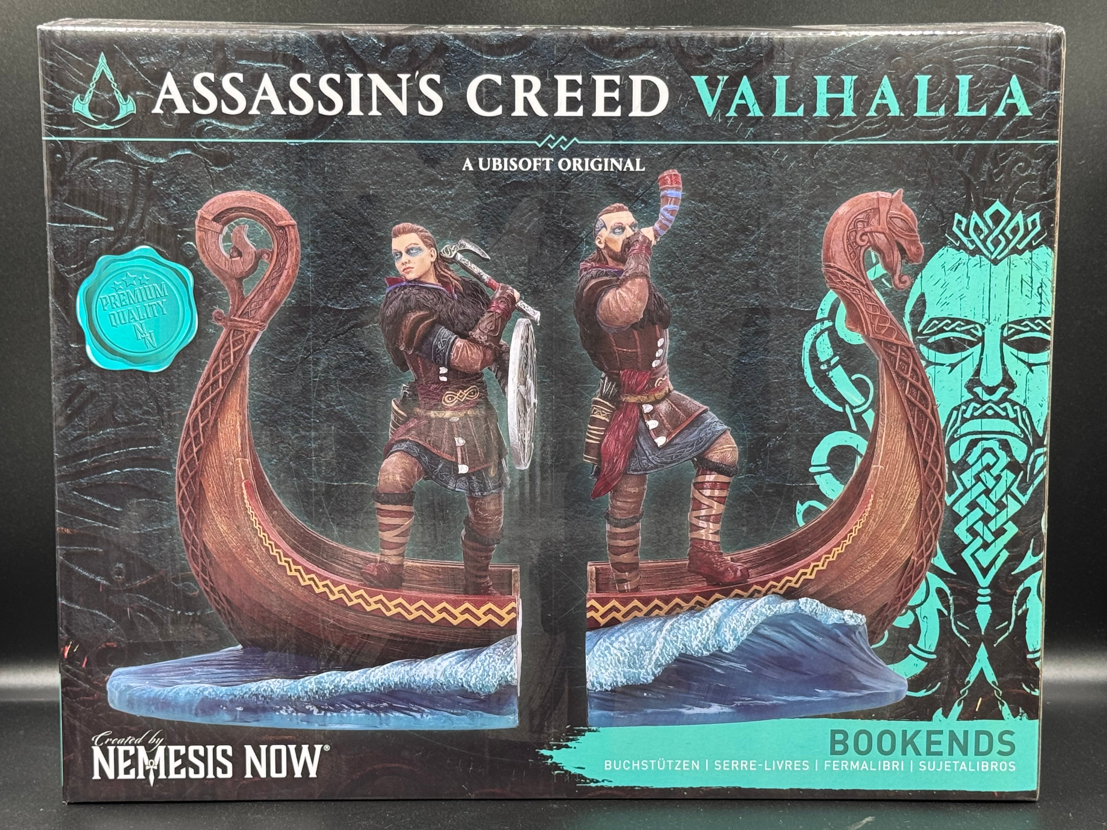 Officially Licensed Assassin's Creed® Valhalla Bookends 31cm