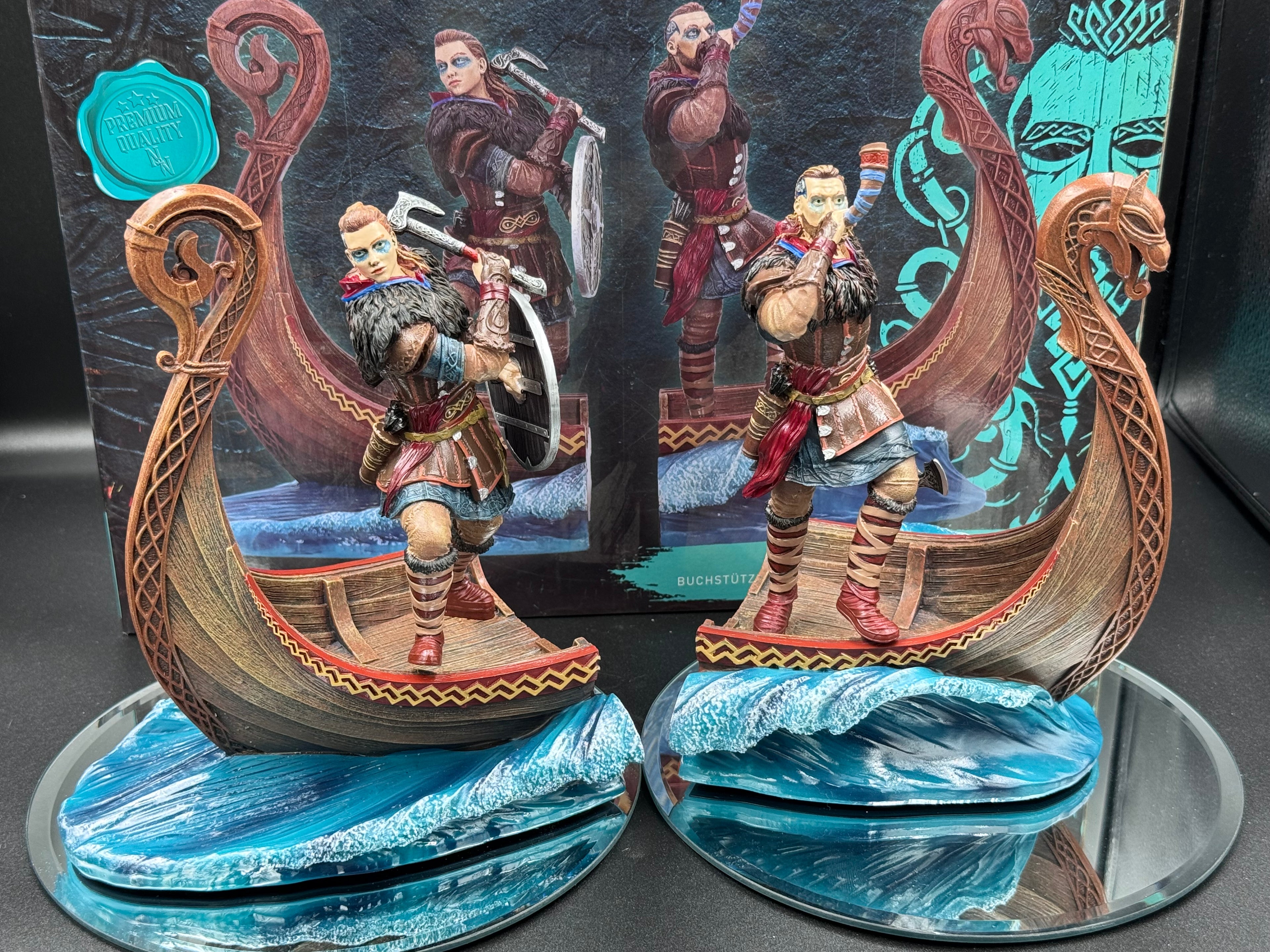 Officially Licensed Assassin's Creed® Valhalla Bookends 31cm